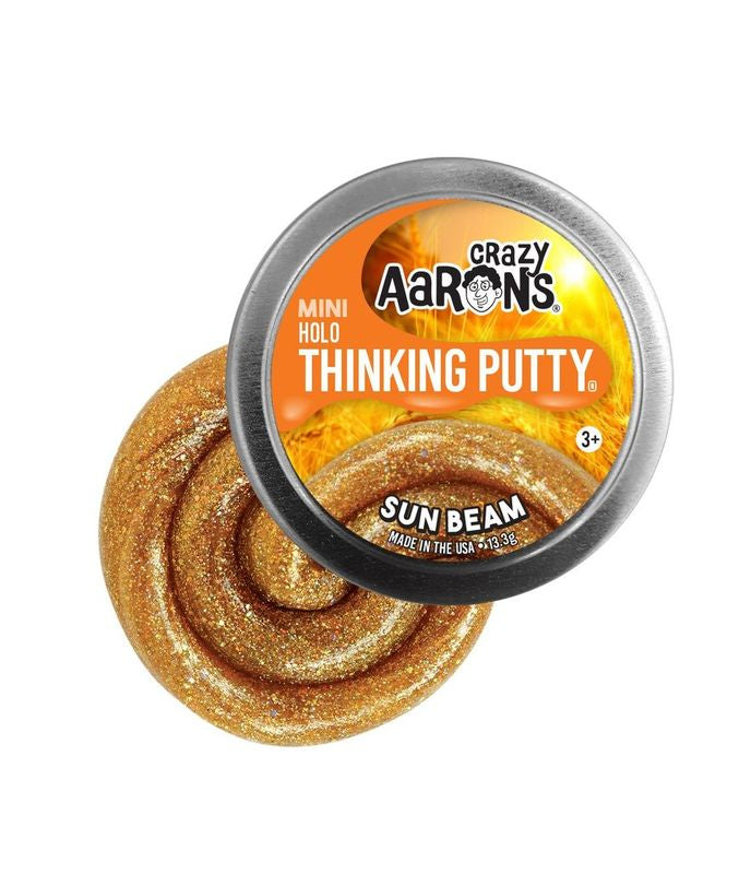 Crazy Aaron's Mini Tin Thinking Putty Star Effects - Sun Beam
