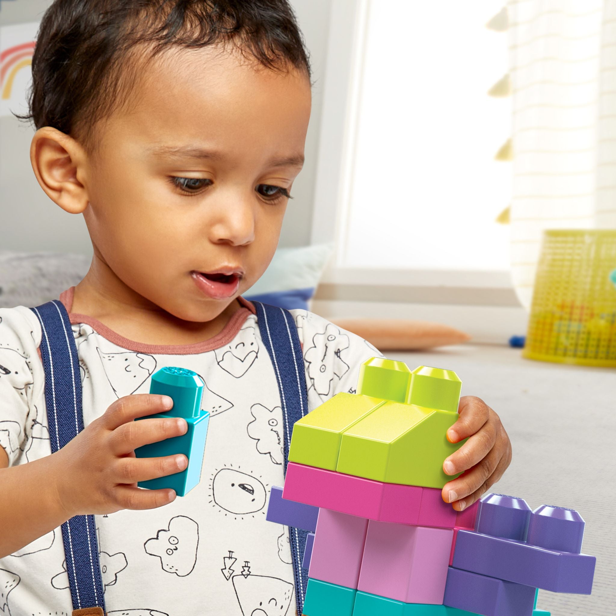 MEGA Bloks Big Building Bag - Pink