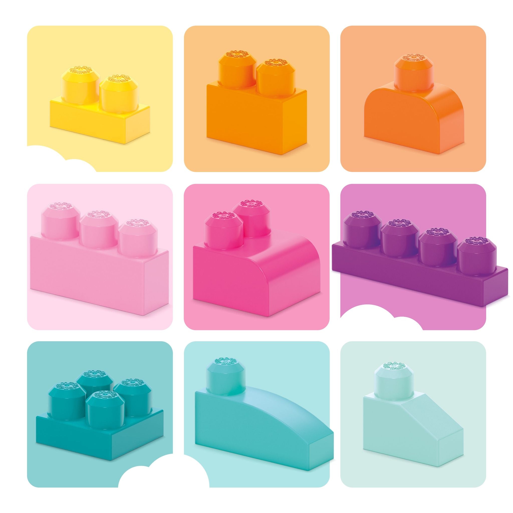 MEGA Bloks Big Building Bag - Pink