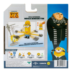 DESPICABLE ME 4 WILD SPINNING MEGA MINION 4 INCH FIGURE - TIM