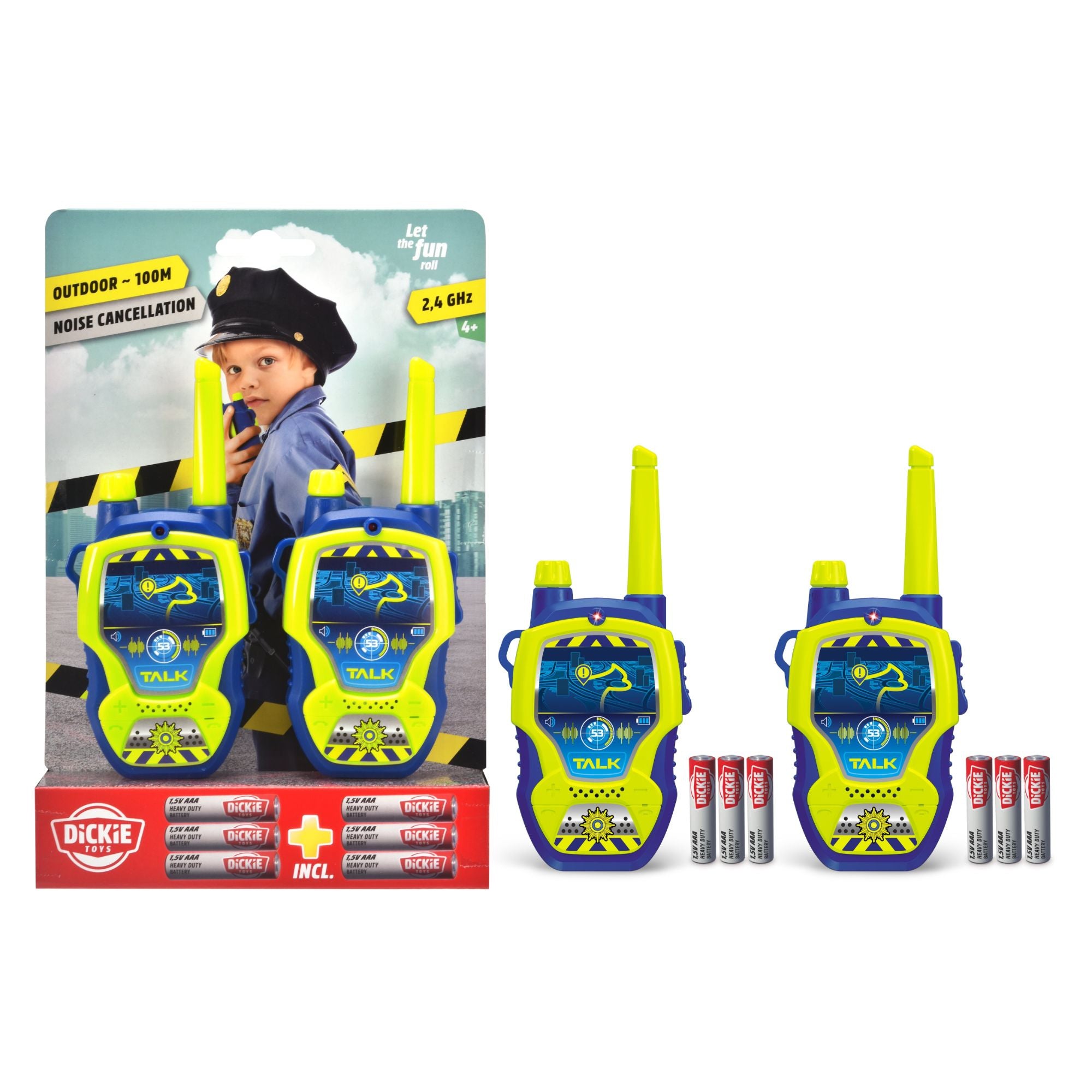 Dickie Toys Walkie Talkie Police