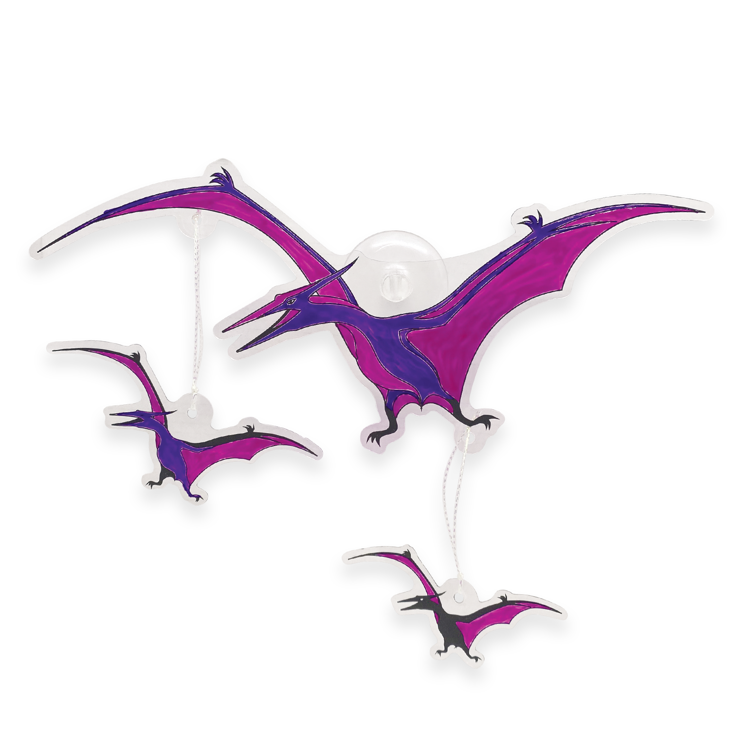 Dinosart Suncatchers