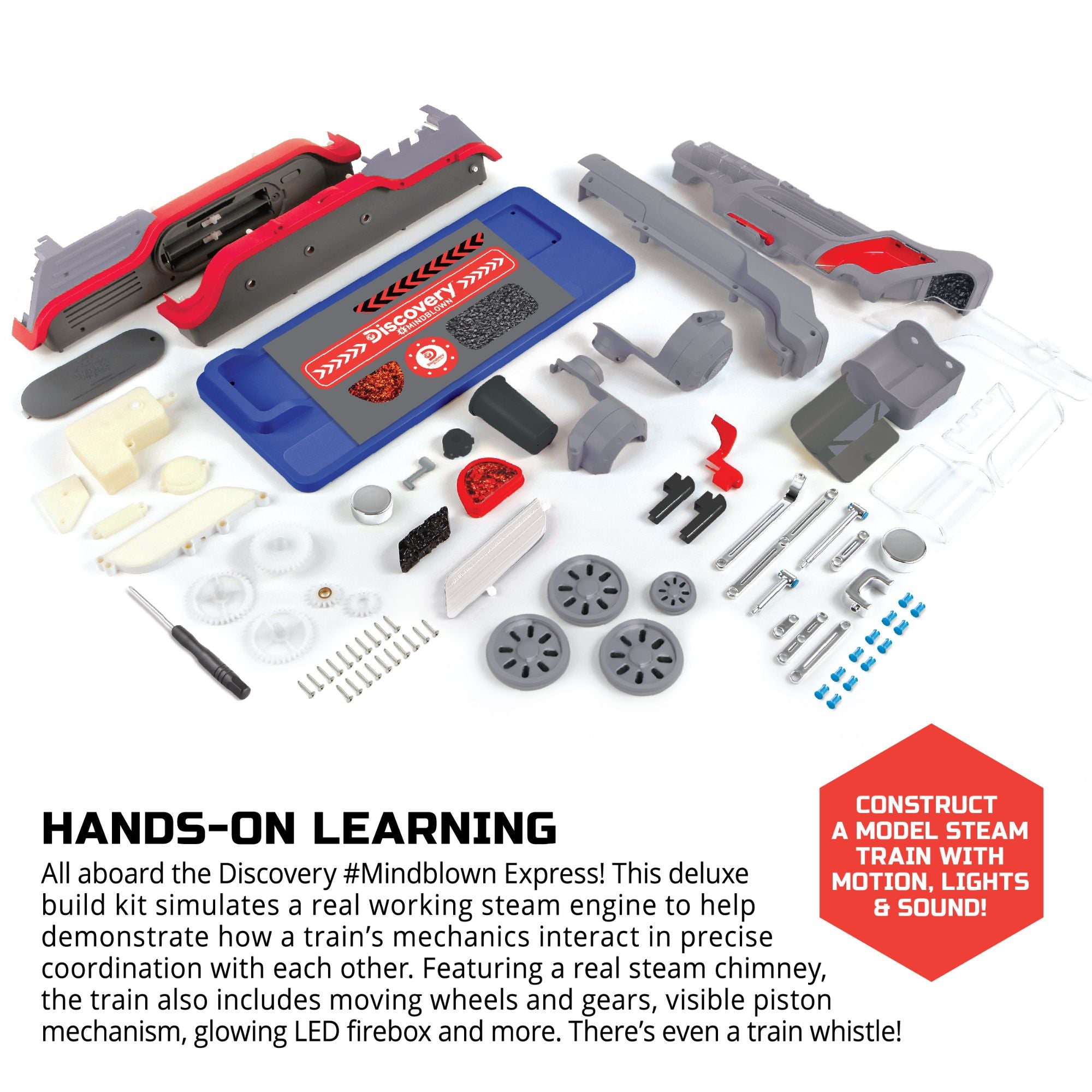 Discovery Mindblown DIY Model Steam Engine