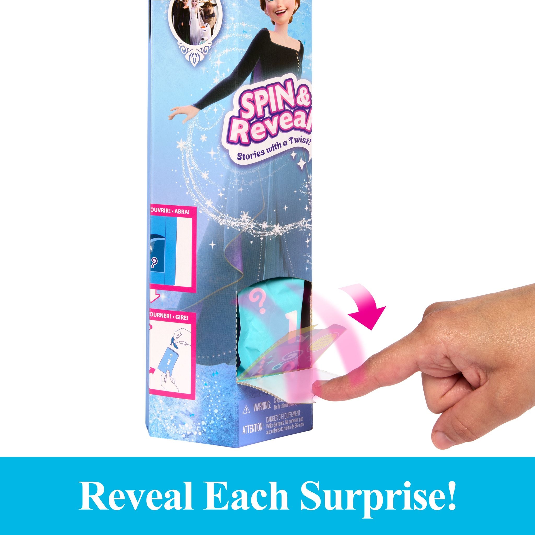 Disney Frozen Spin & Reveal Anna Doll