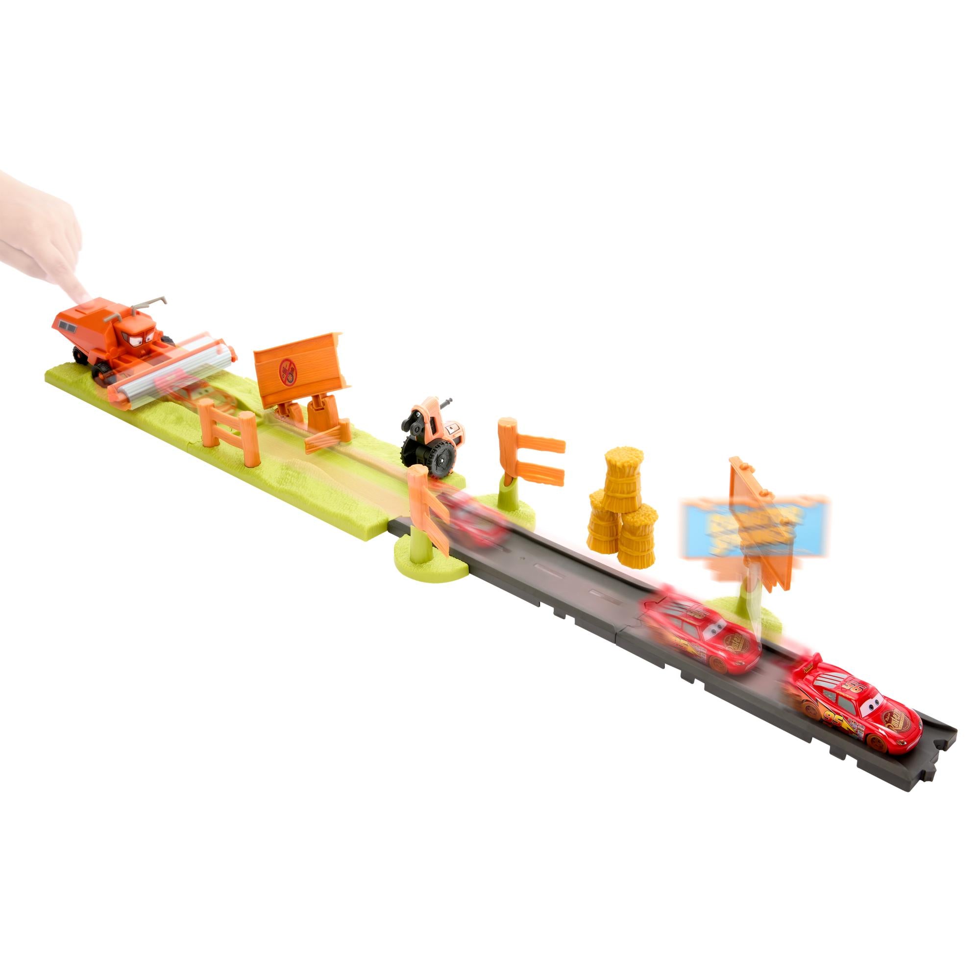 Disney Pixar Cars Frank Escape & Stunt Race