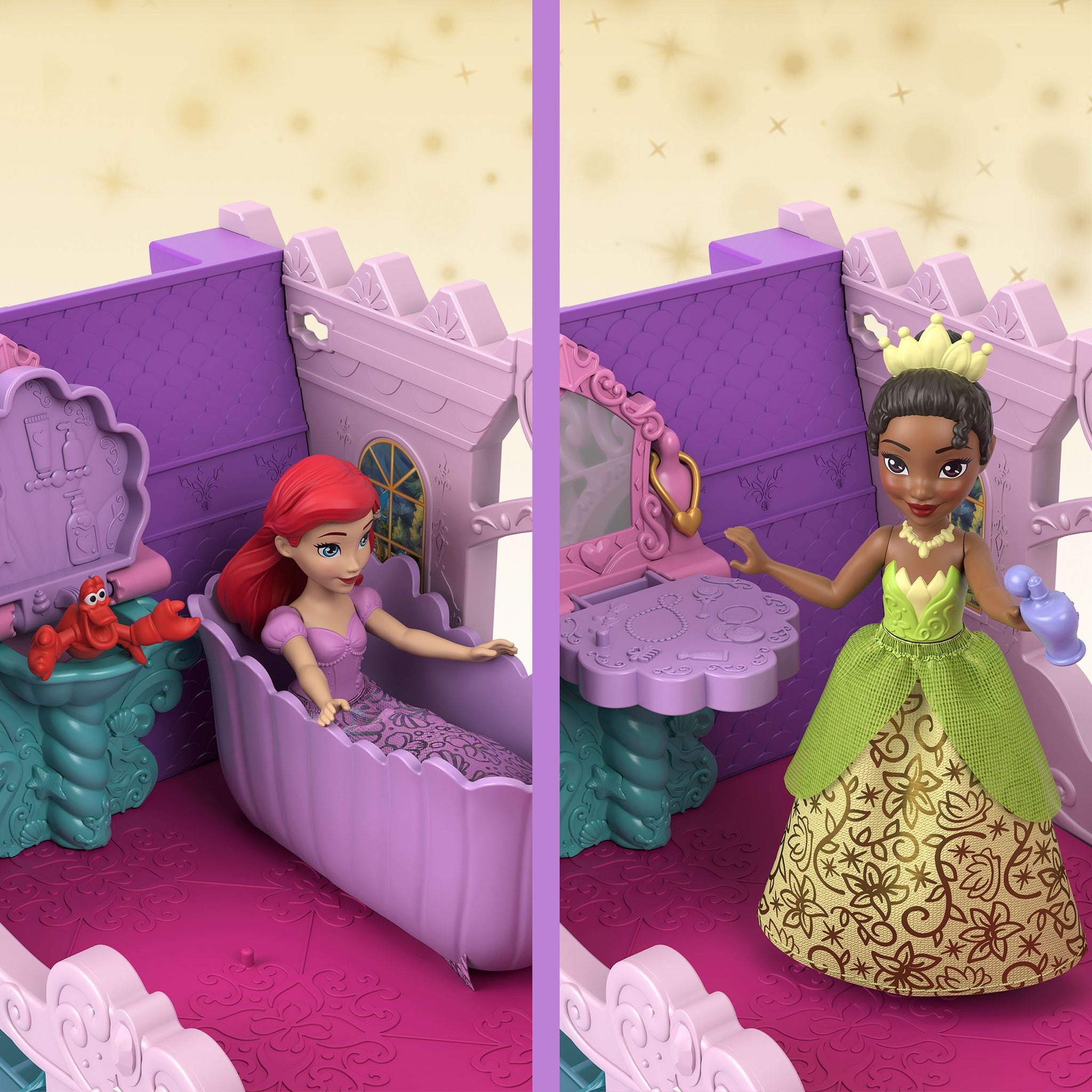 Disney Princess Carriage To Castle Playset