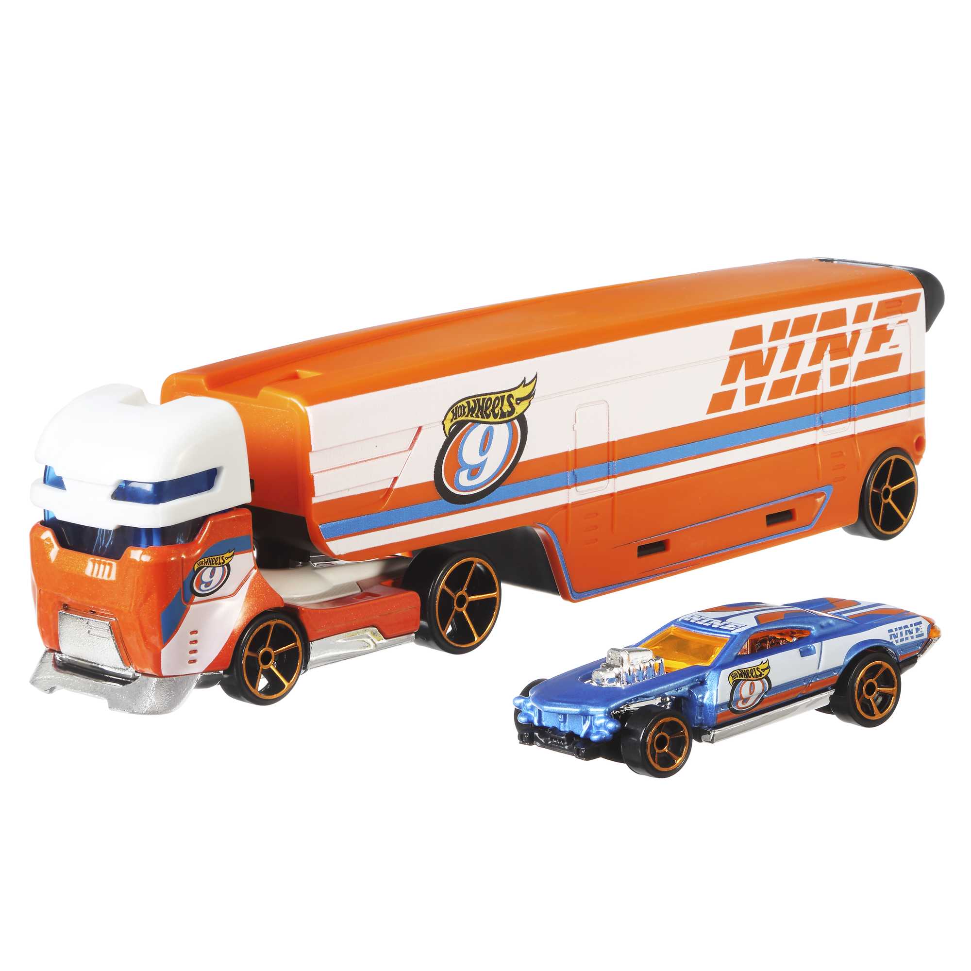Hot Wheels Super Rigs Transporter Vehicle Assorted Styles