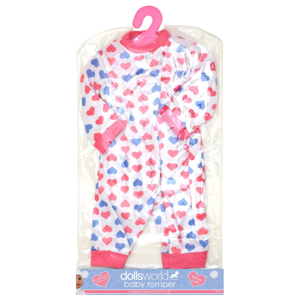DOLLS WORLD FASHION BOUTIQUE BABY ROMPER ASSORTED STYLES