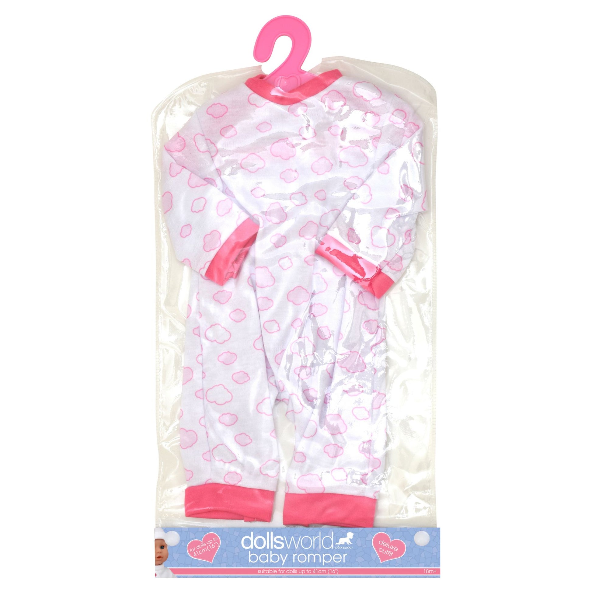 Dolls World Fashion Boutique Baby Romper Assorted Styles - Toyworld Australia