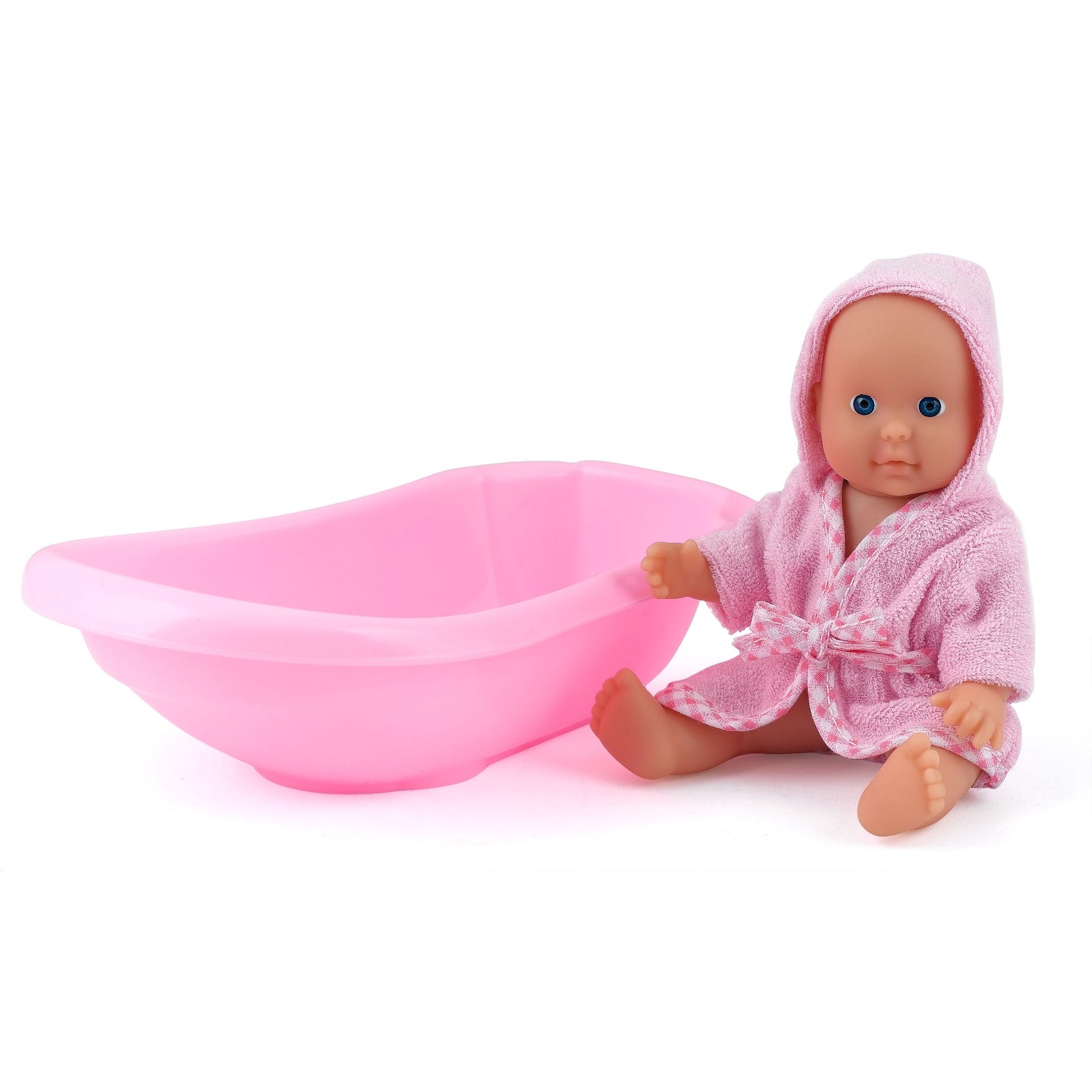 Dolls World Little Bathtime 17cm Bathable Doll Assorted Styles - Toyworld Australia