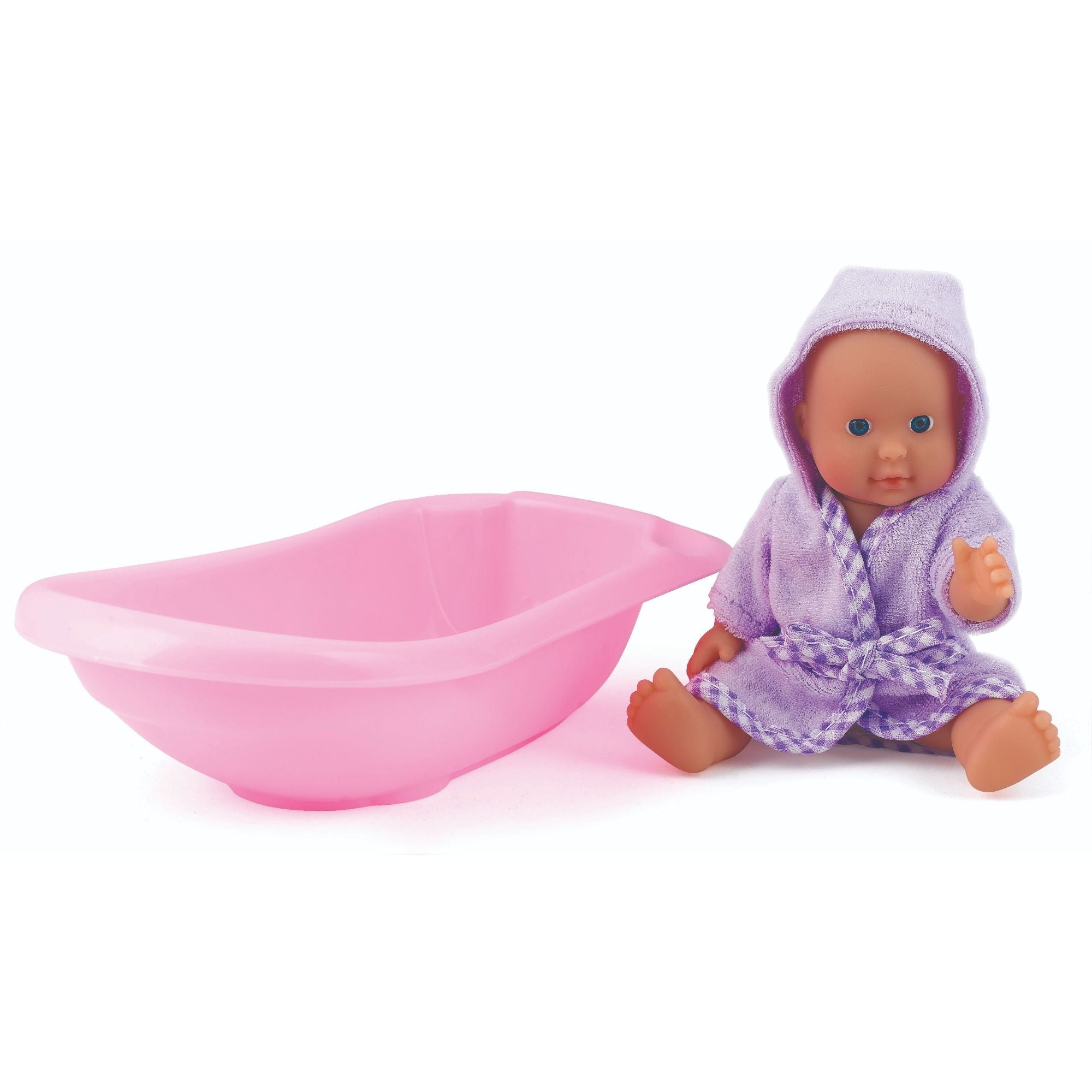 Dolls World Little Bathtime 17cm Bathable Doll Assorted Styles