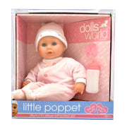 Dolls World Little Poppet 38cm Deluxe Soft Bean Bodied Doll