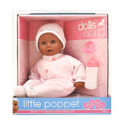Dolls World Little Poppet 38cm Deluxe Soft Bean Bodied Doll