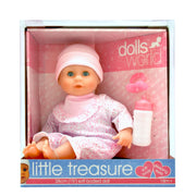 Dolls World Little Treasure 38cm Soft Bean Bodied Doll