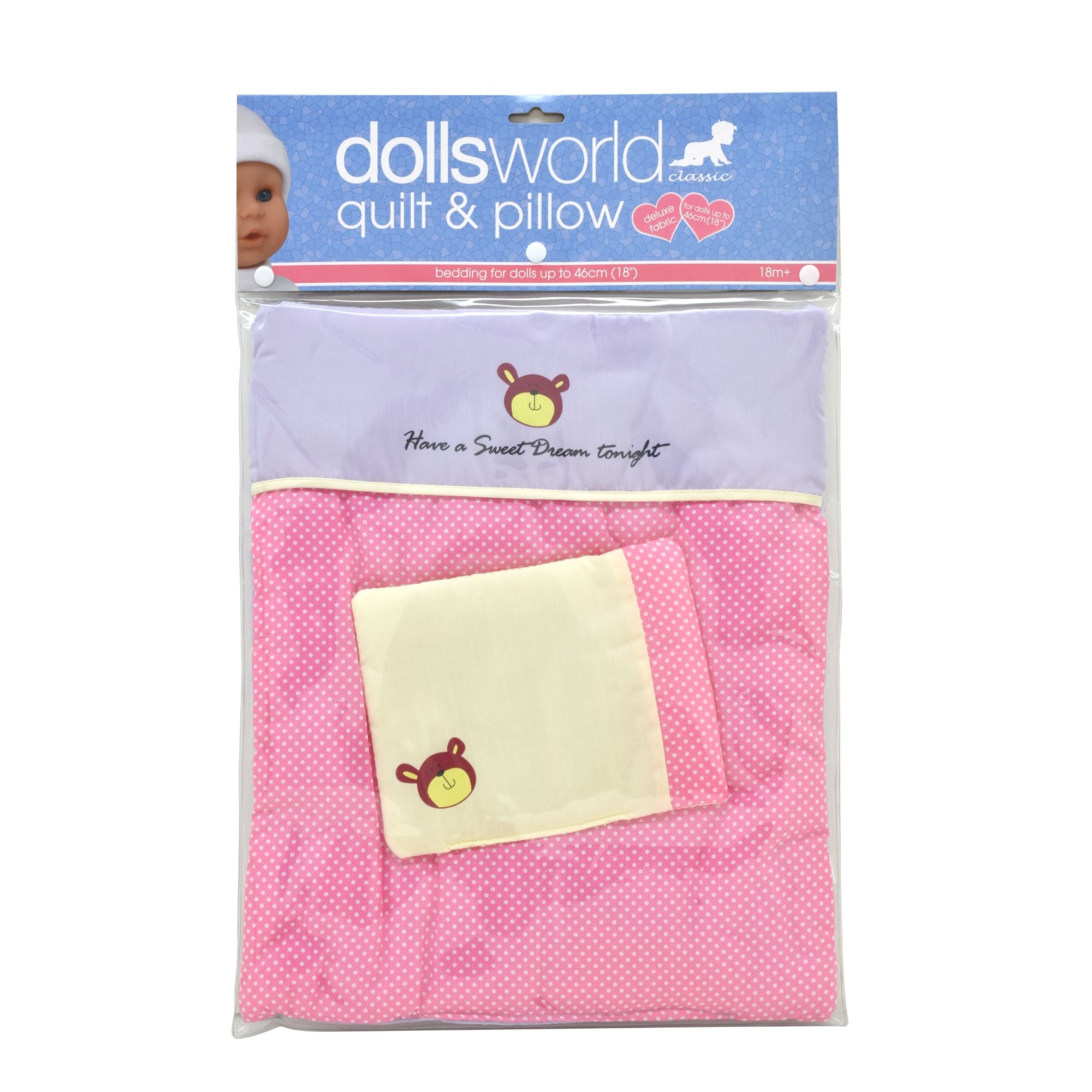 Dolls World Quilt & Pillow