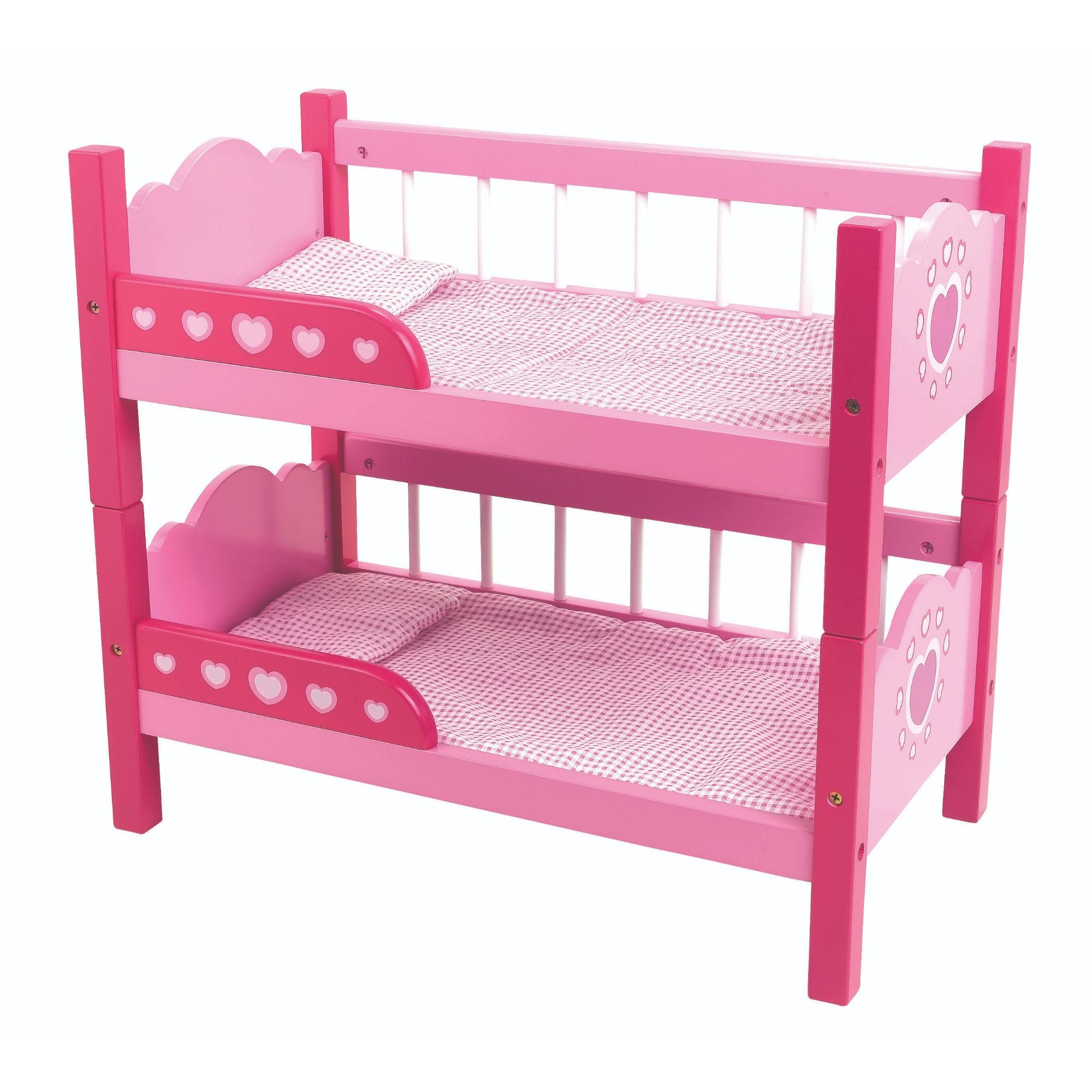 Dolls World Wooden Bunk Beds