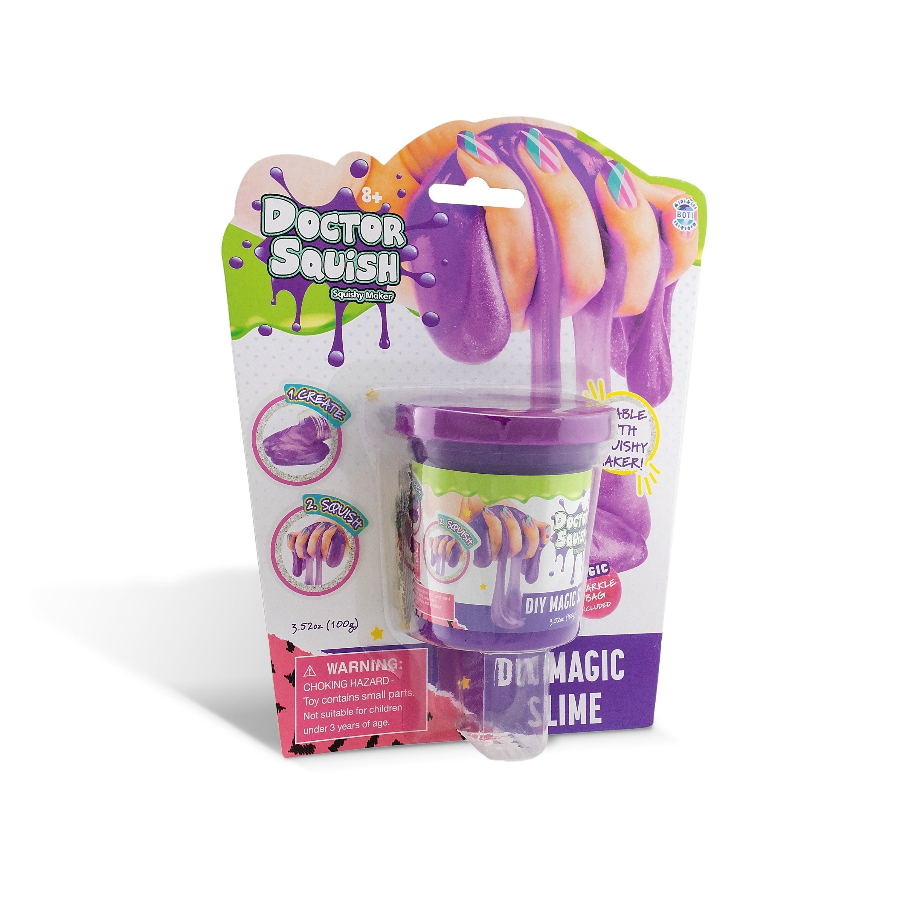 Doctor Squish Diy Magic Slime Purple