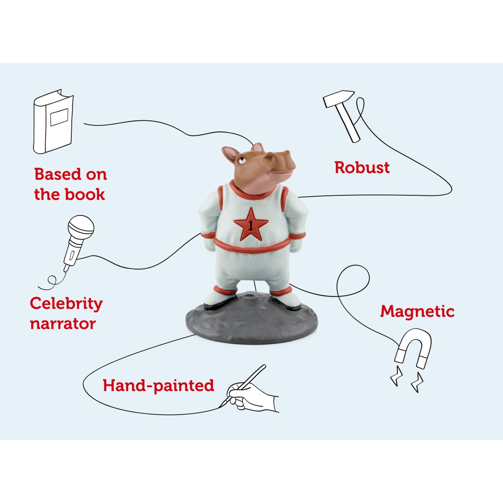 Tonies Audio Character - David Walliams Hilarious Animal Adventures