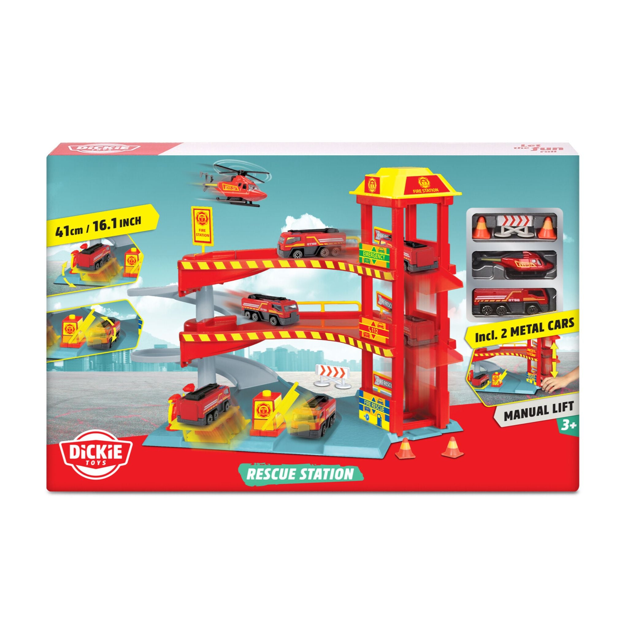Dickie Toys Rescue Station Playset Assorted Styles – Toyworld
