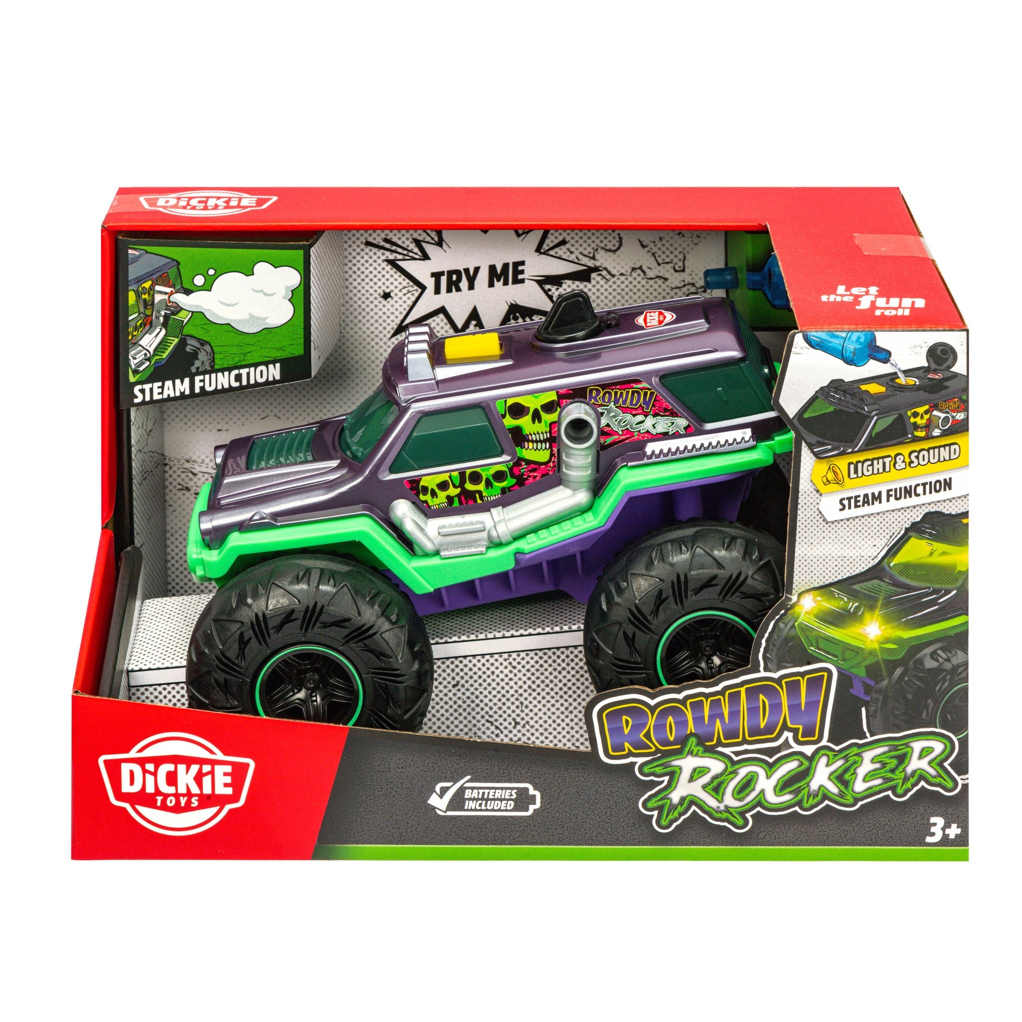 Dickie Toys Rowdy Rocker Monster Truck