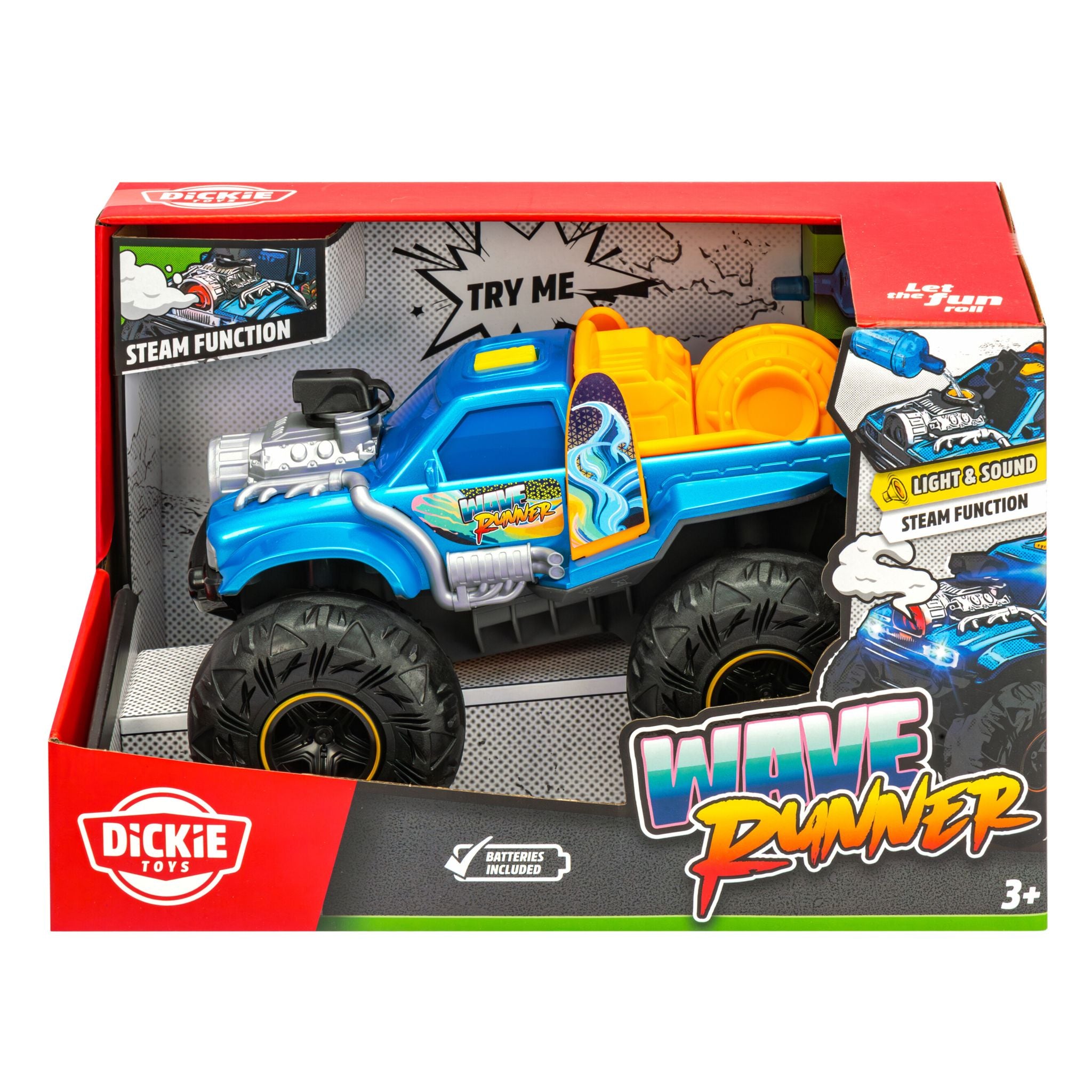 Dickie Toys Wave Runner Monster Truck