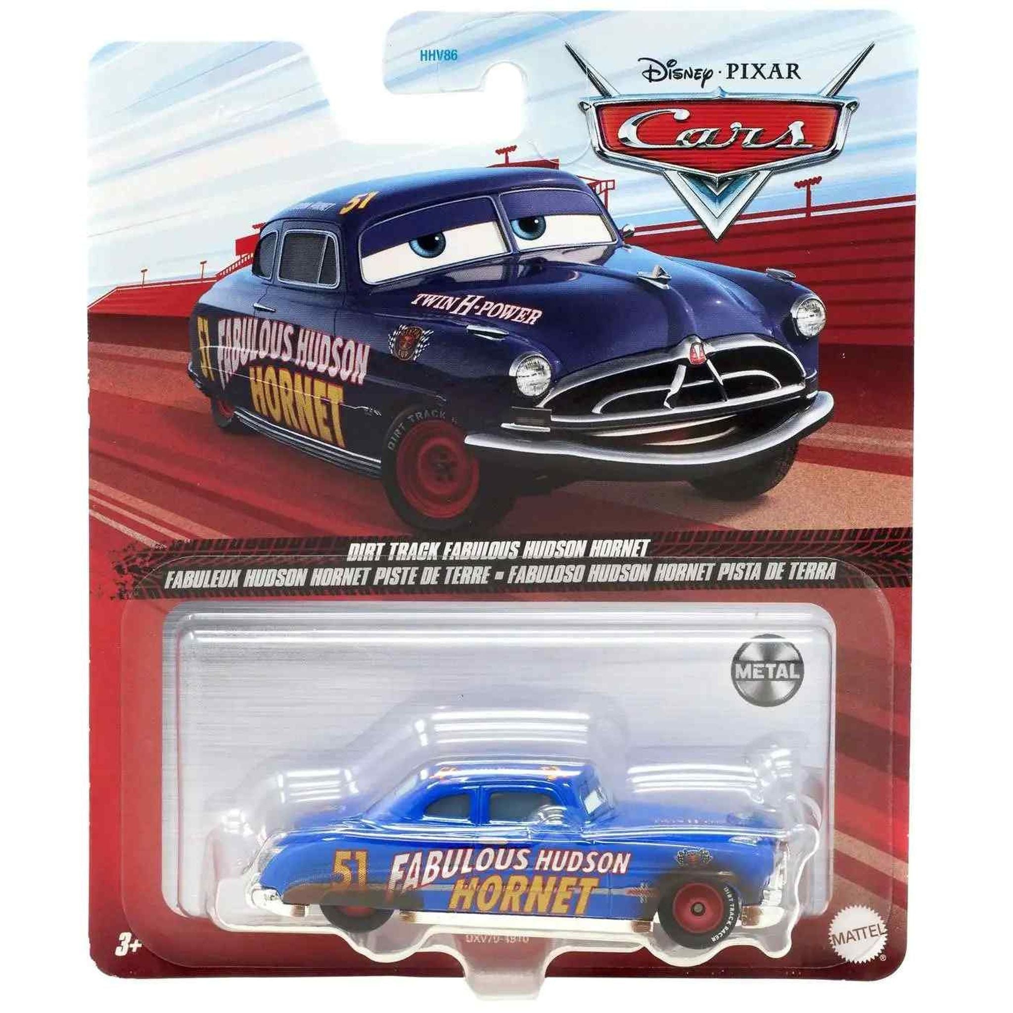 Disney Pixar Cars - Dirt Track Fabulous Hudson Hornet