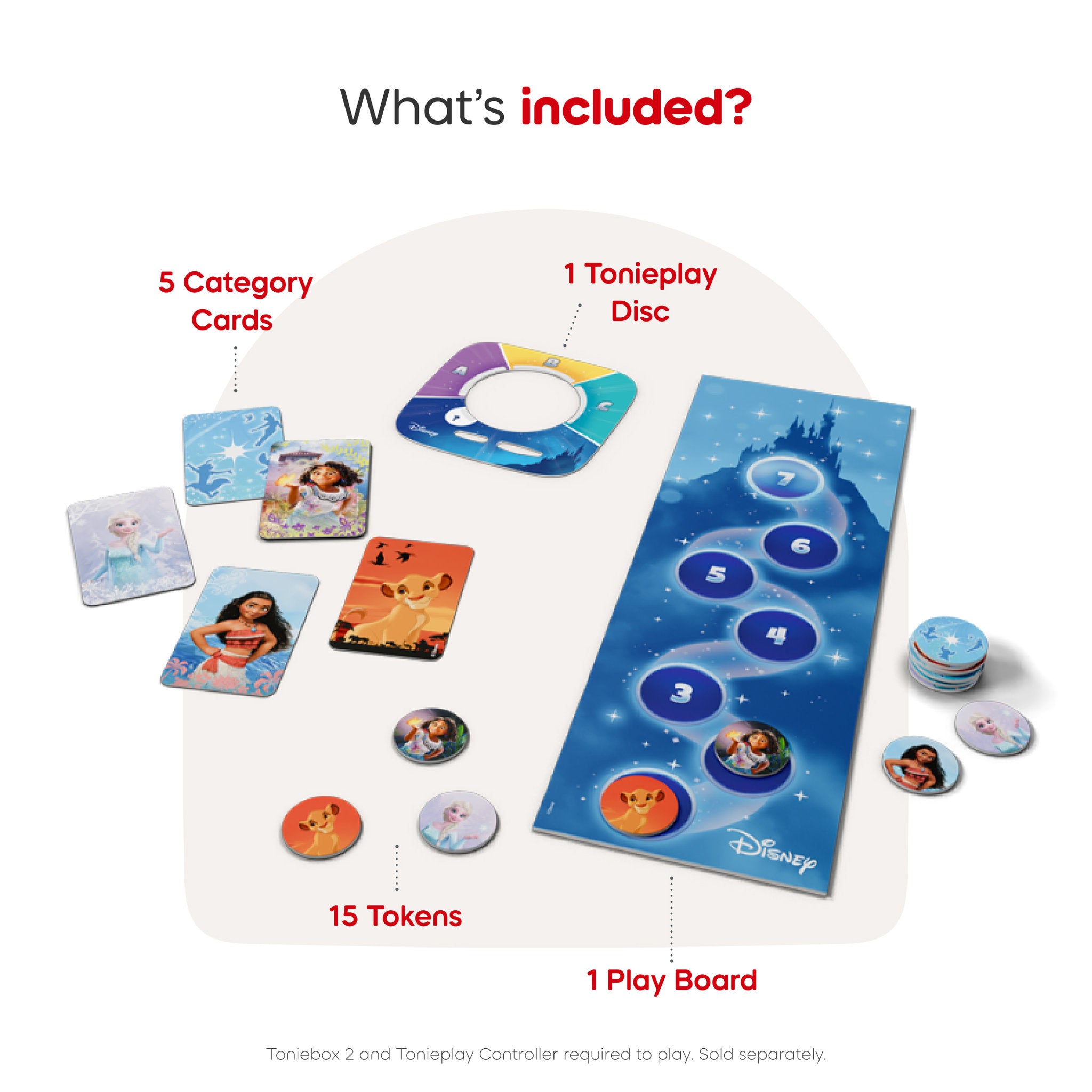 Tonies Tonieplay - Disney Quiz Kingdom Game