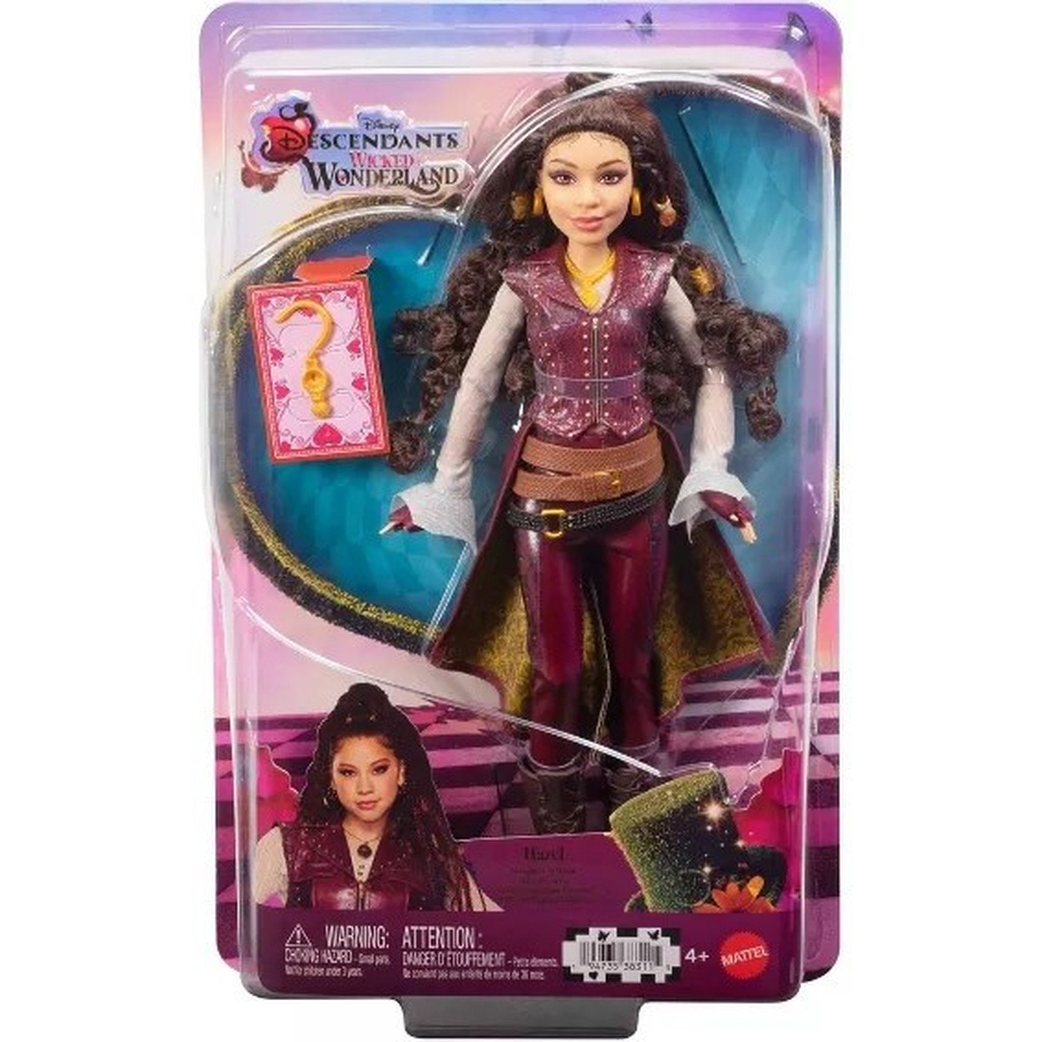 Disney Descendants Wicked Wonderland Doll - Hazel Hook Daughter of Hook