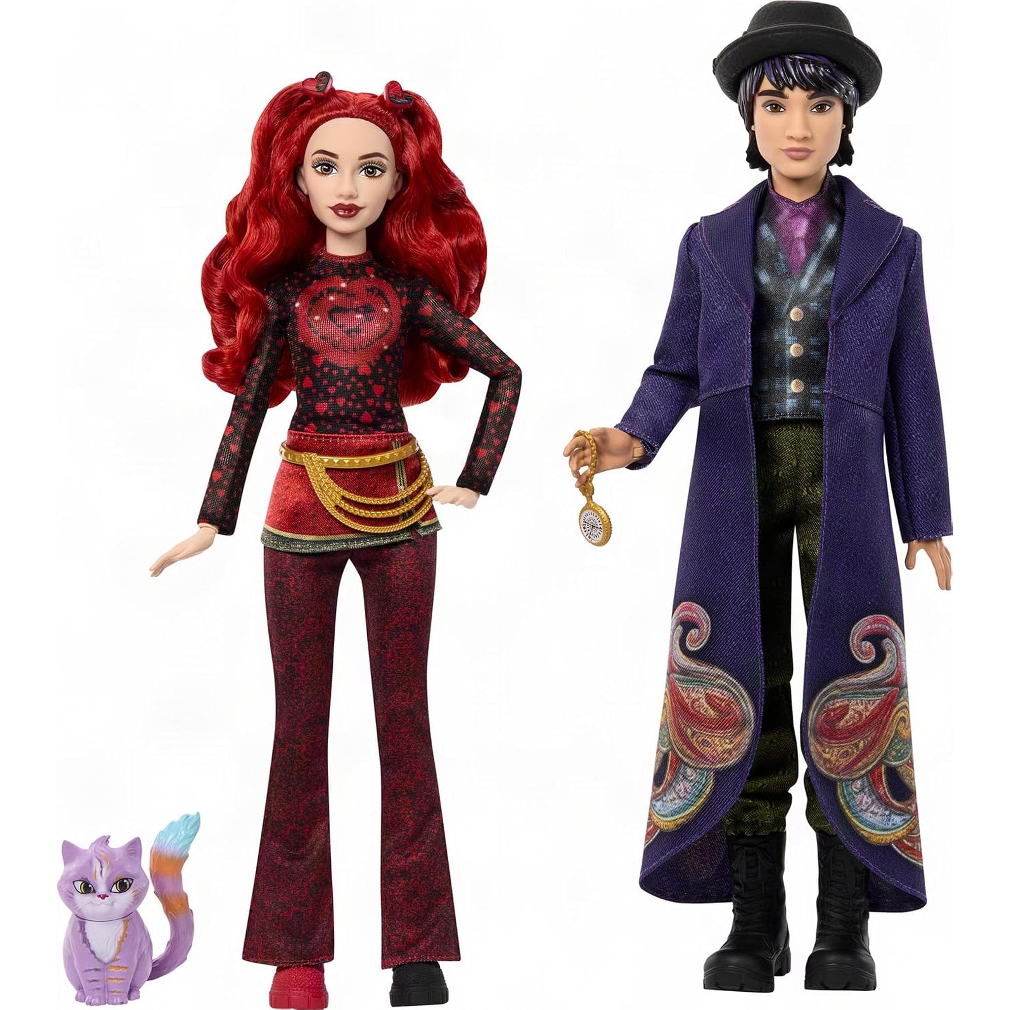 Disney Descendants Wicked Wonderland Doll 2-Pack - Red & Max