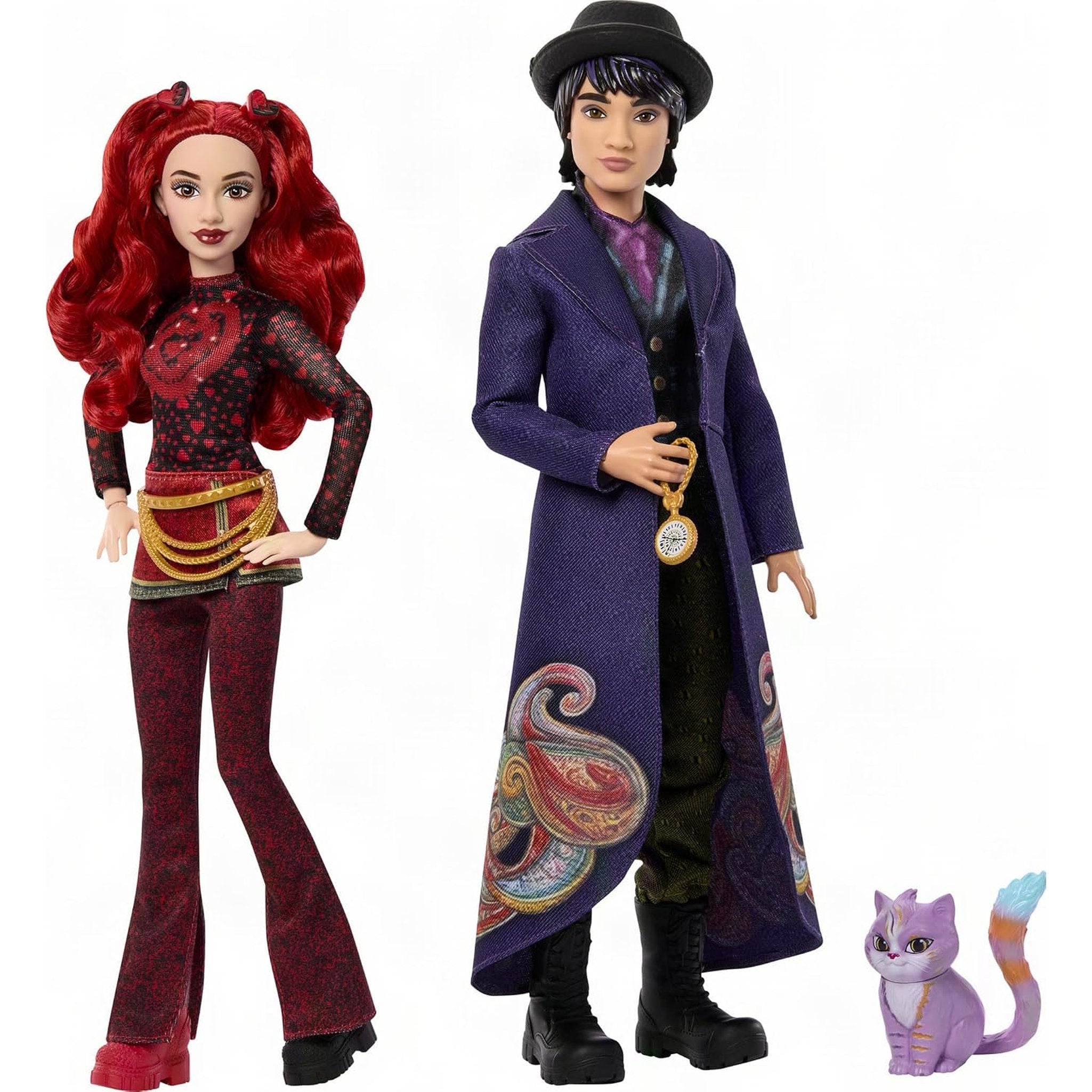 Disney Descendants Wicked Wonderland Doll 2-Pack - Red & Max