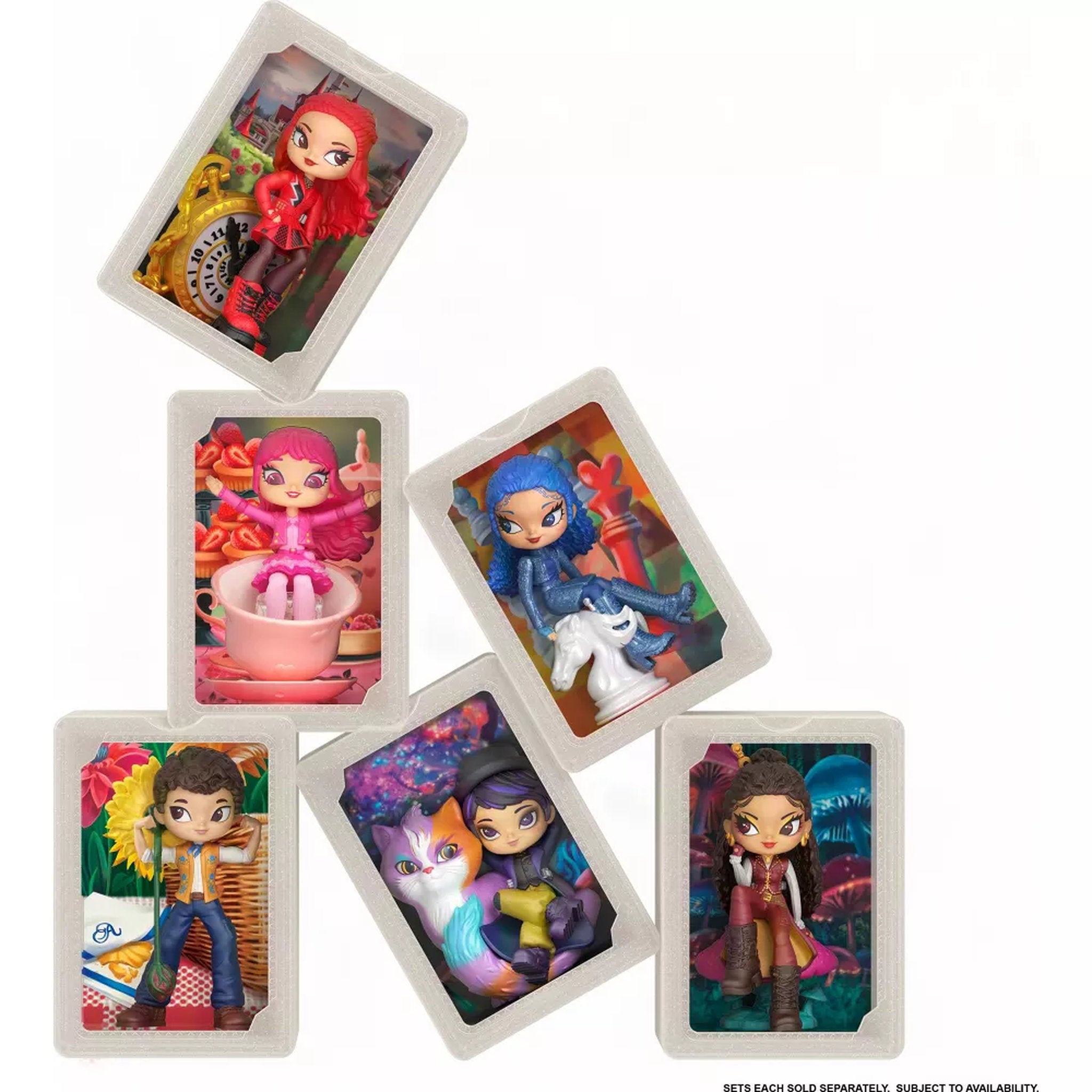 Disney Descendants Wicked Wonderland Stack and Reveal Toy Surprise Assorted Styles