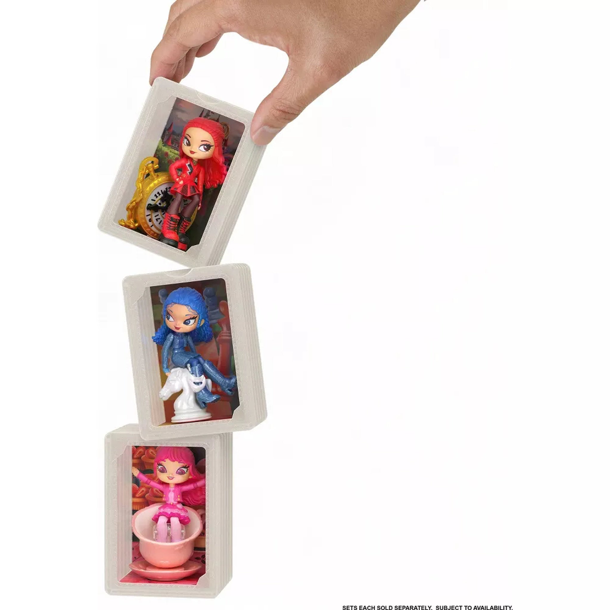 Disney Descendants Wicked Wonderland Stack and Reveal Toy Surprise Assorted Styles