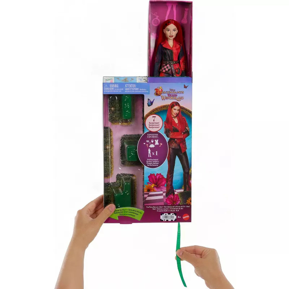 Disney Descendants Wicked Wonderland Fashion Doll - Red Tea Party Reveal