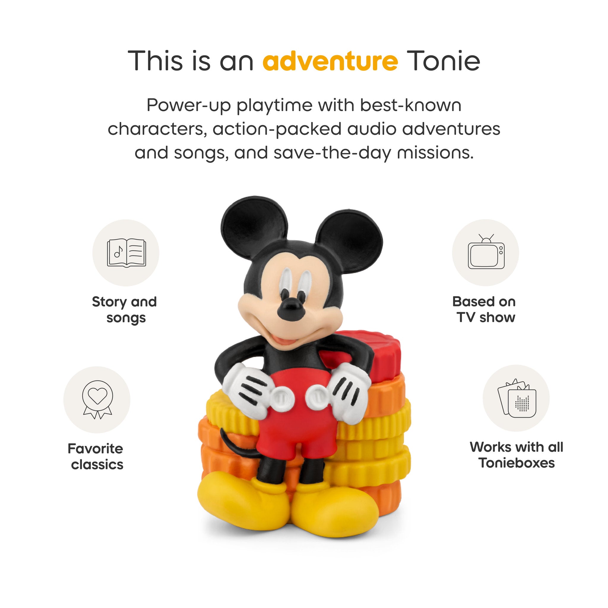 Tonies Audio Character - Disney Mickey Mouse Clubhouse