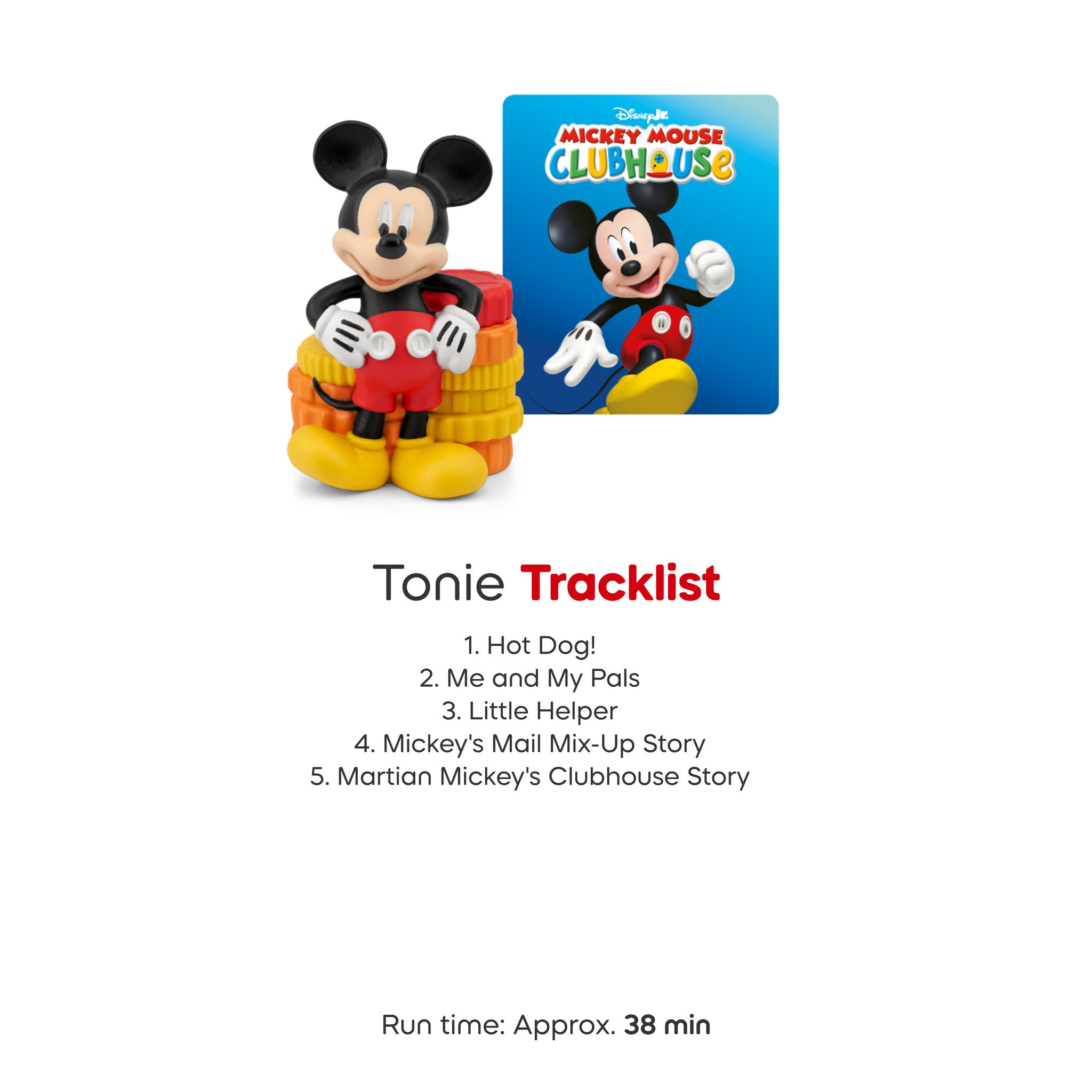 Tonies Audio Character - Disney Mickey Mouse Clubhouse