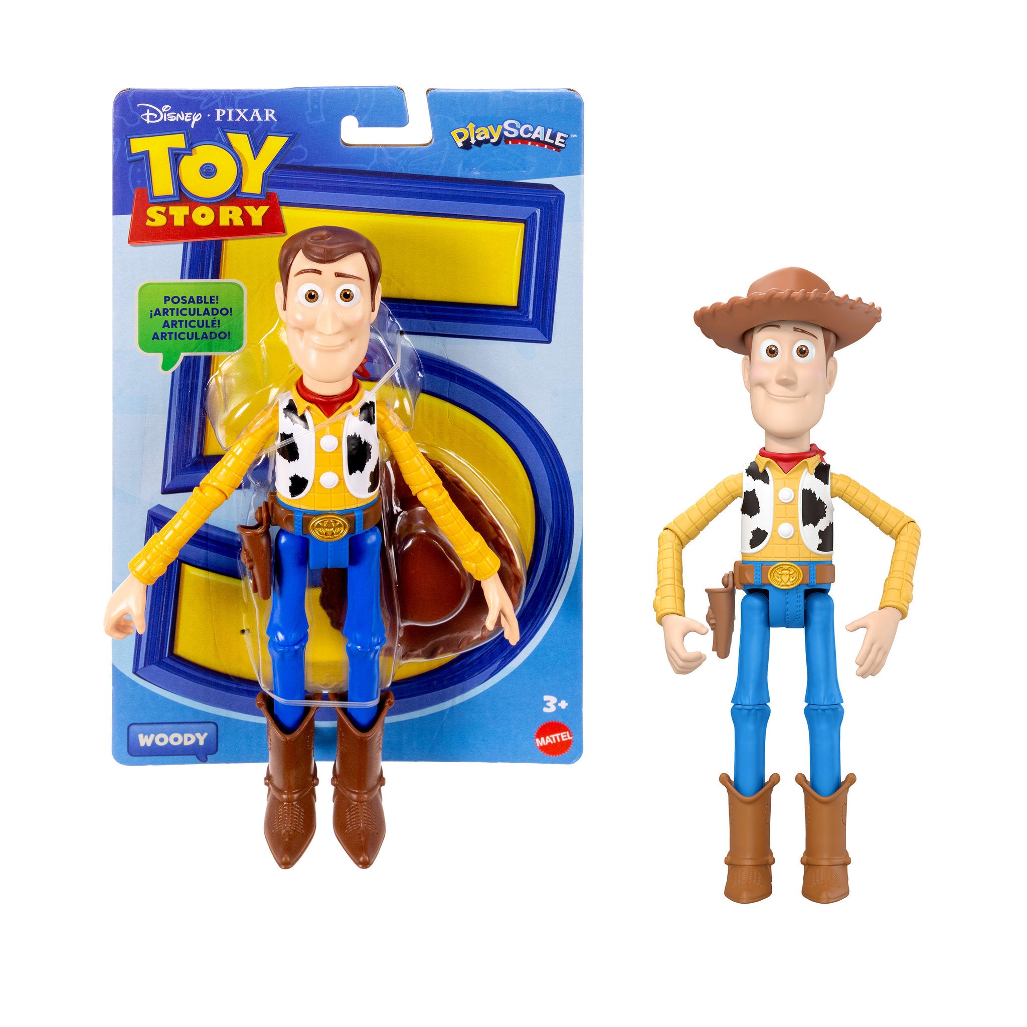 Disney Pixar Toy Story 5 Woody 7 Inch Action Figure