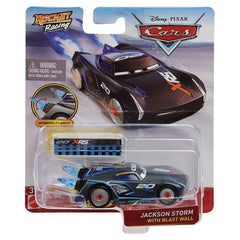 Disney Cars Xrs Rocket Racing Jackson Storm With Blast Wall – Toyworld ...