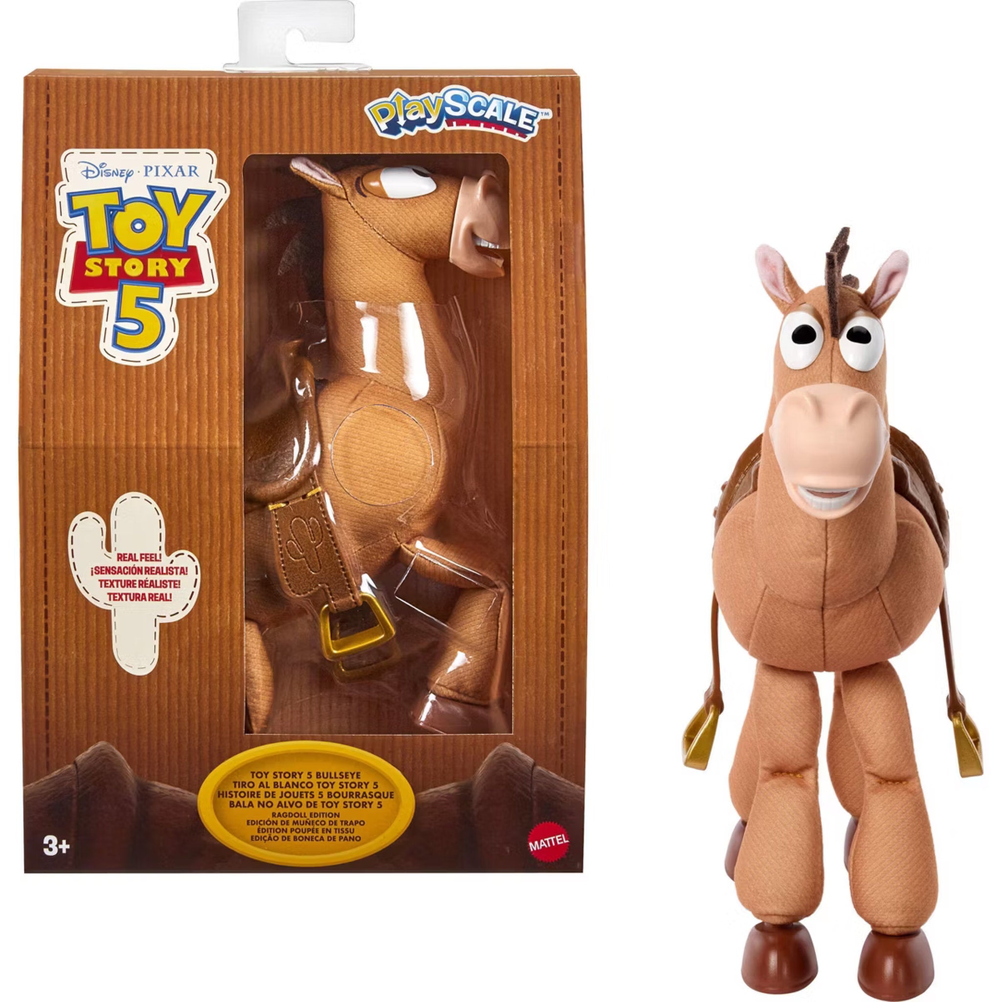 Disney Pixar Toy Story 5 7 Inch Ragdoll Bullseye