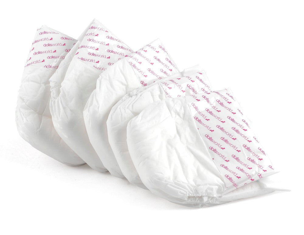 Dolls World Nappies 5 Pack