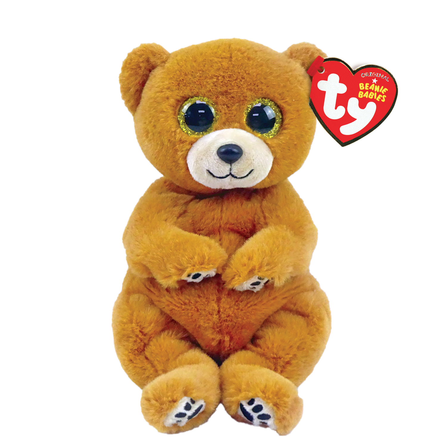 Ty Beanie Bellies Regular - Duncan Bear Brown - Toyworld Australia