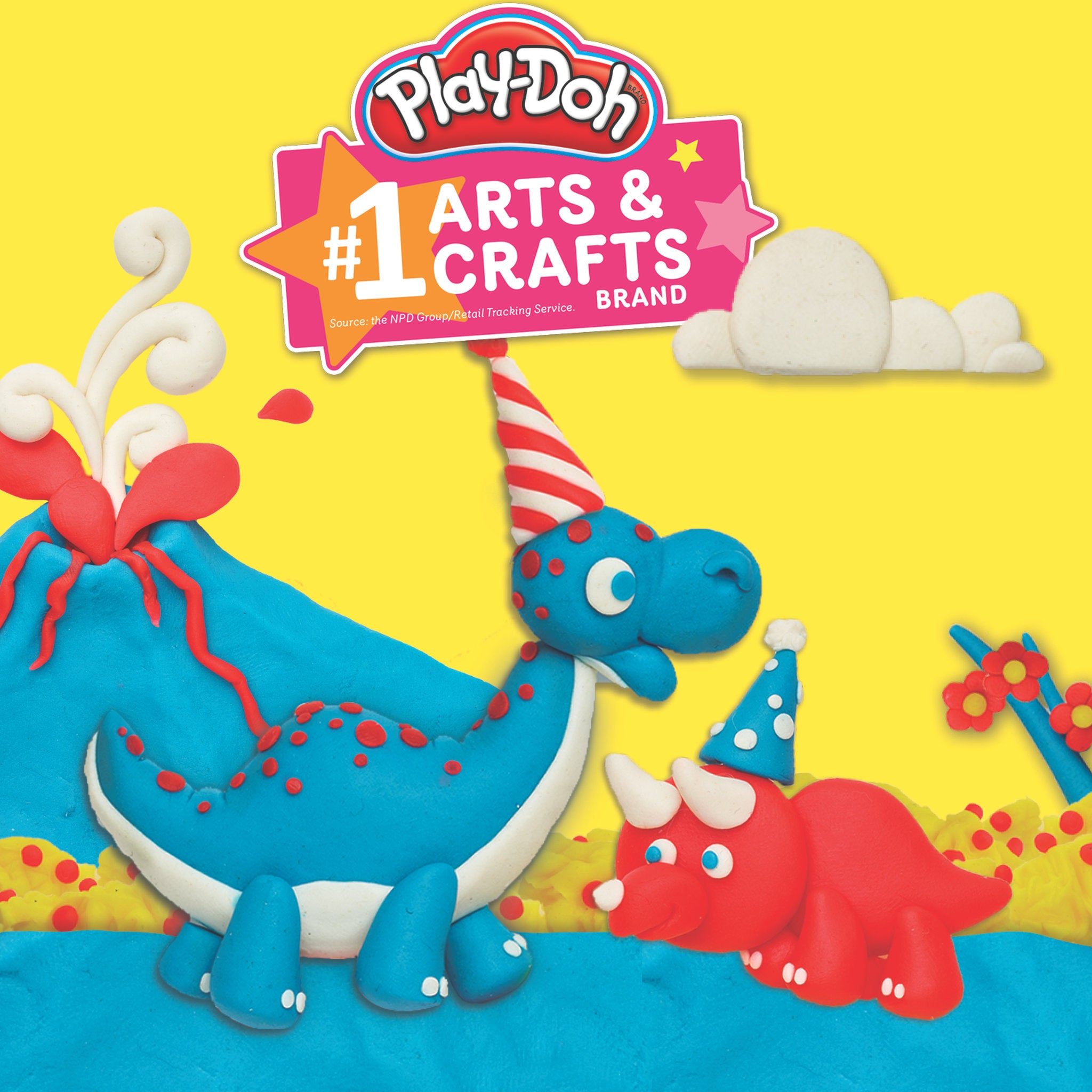 Play-Doh Super Can Classic Colours Tub