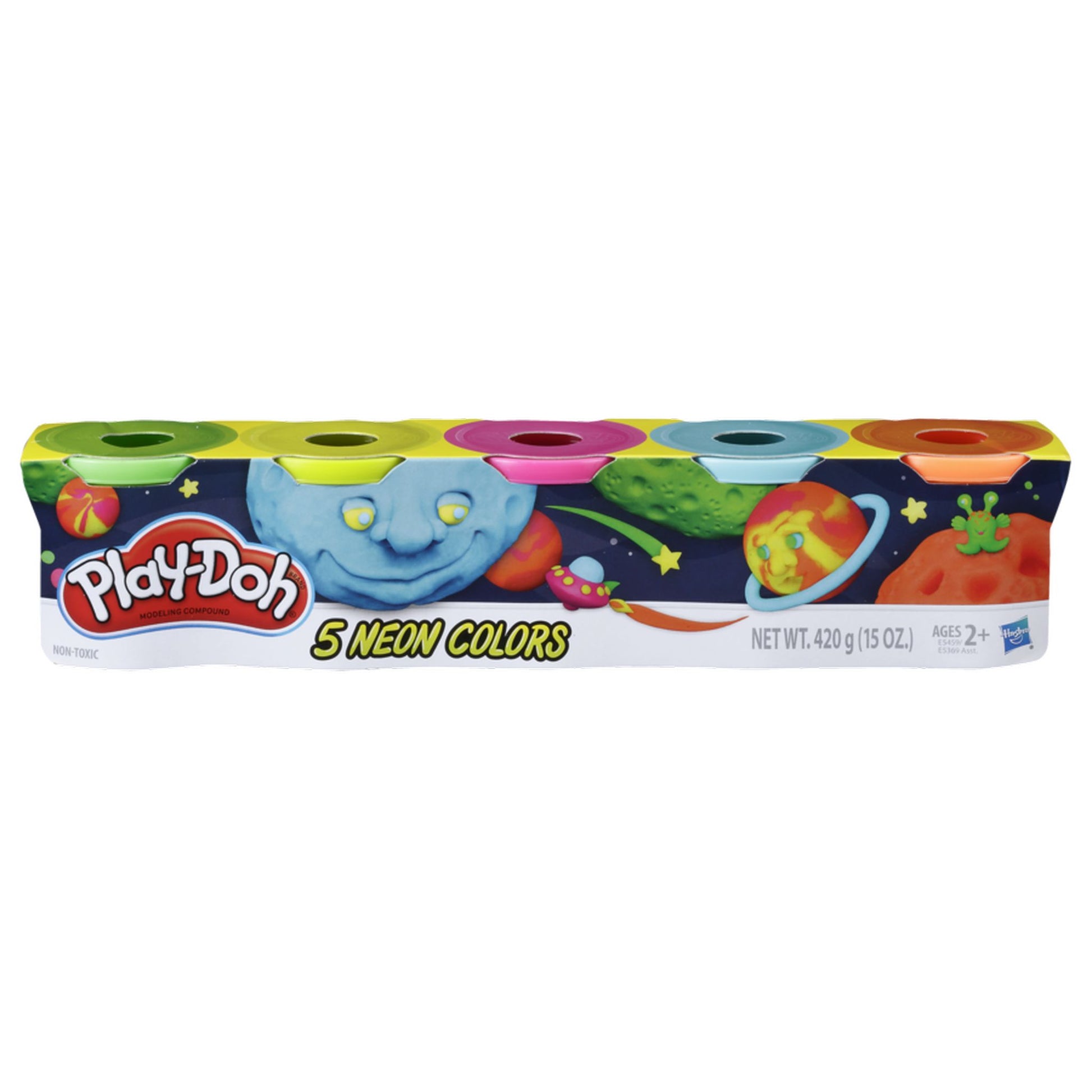 Play-Doh Neon Colours 5 Pack - Toyworld Australia