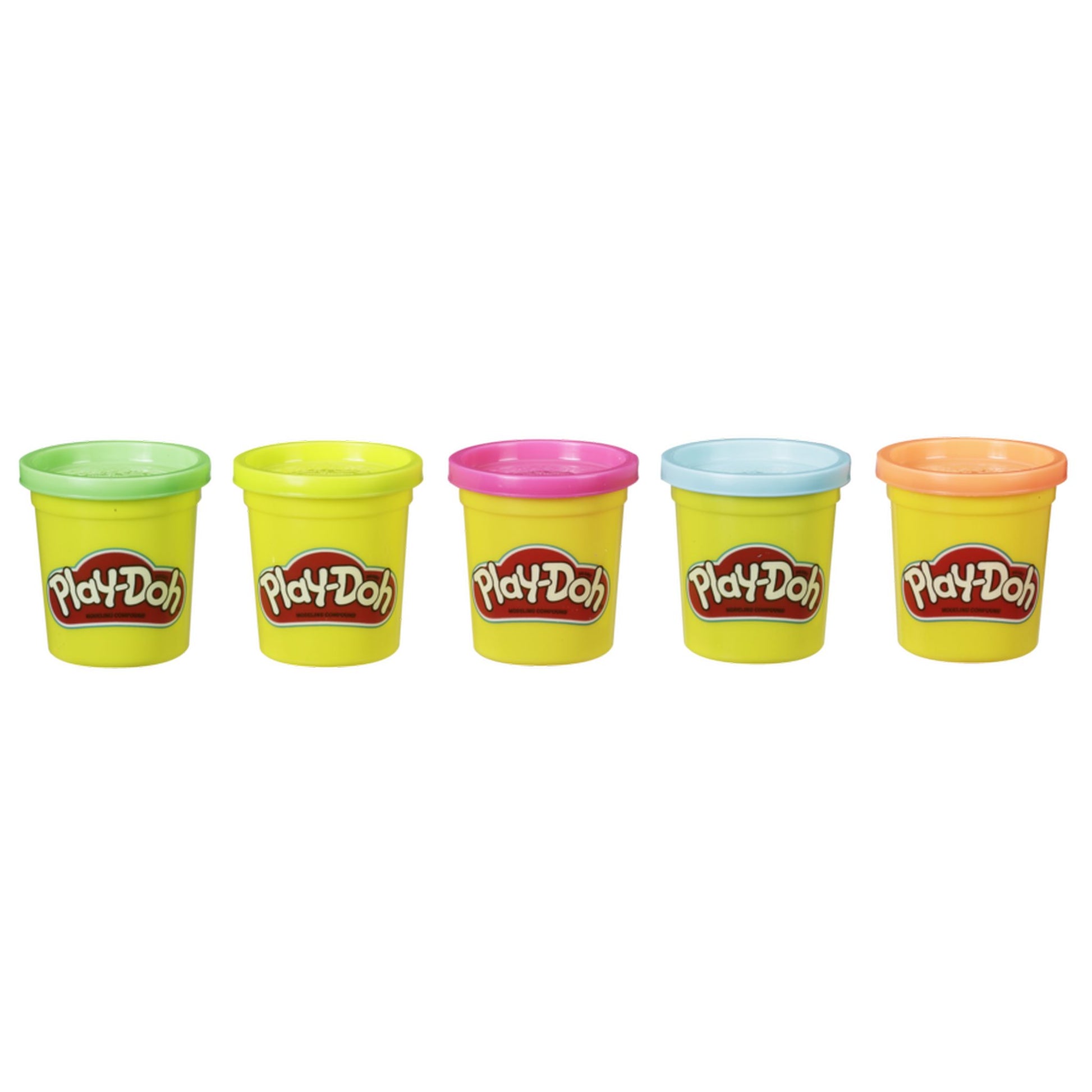 Play-Doh Neon Colours 5 Pack - Toyworld Australia