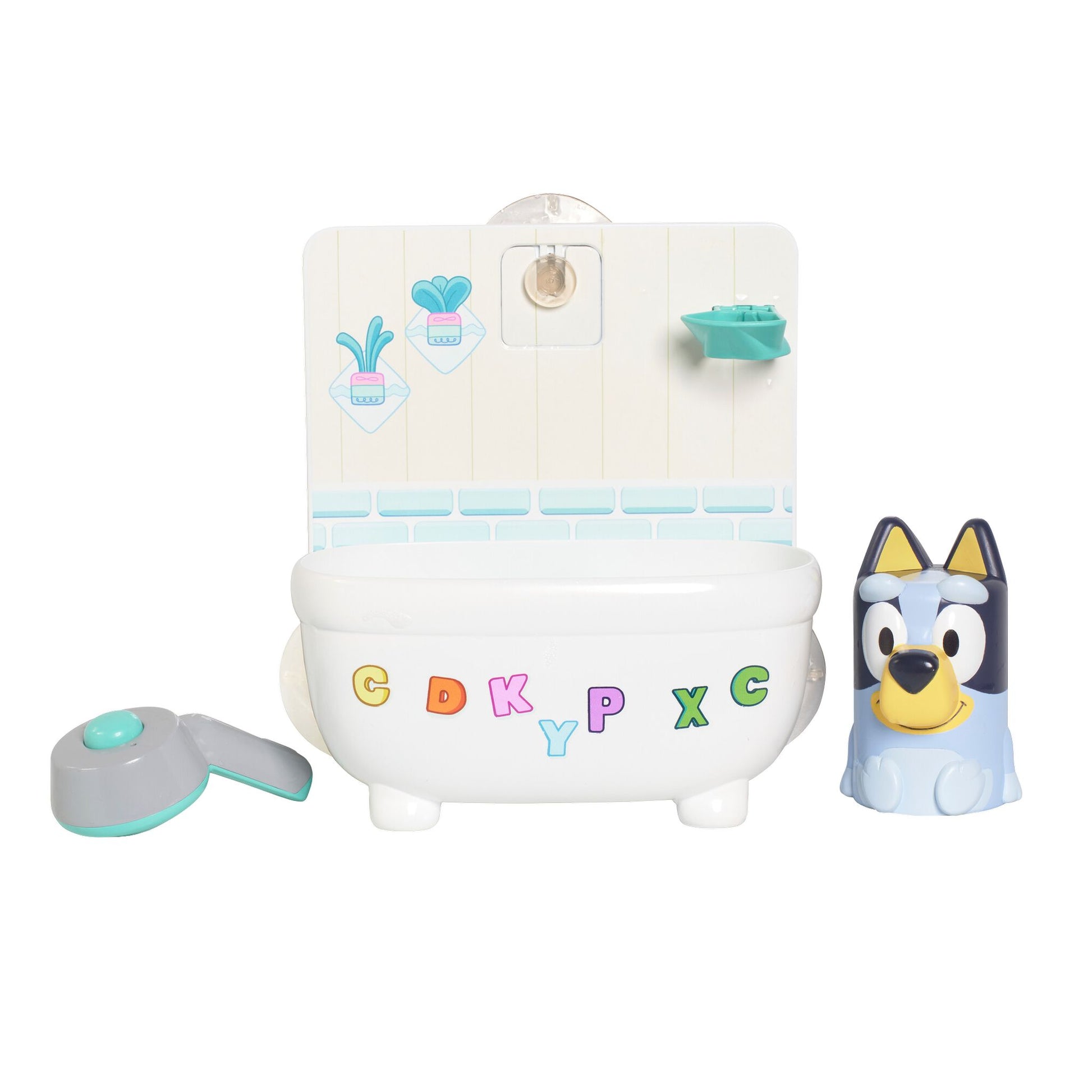 TOMY Toomies Shower & Scrub Bluey - Toyworld Australia