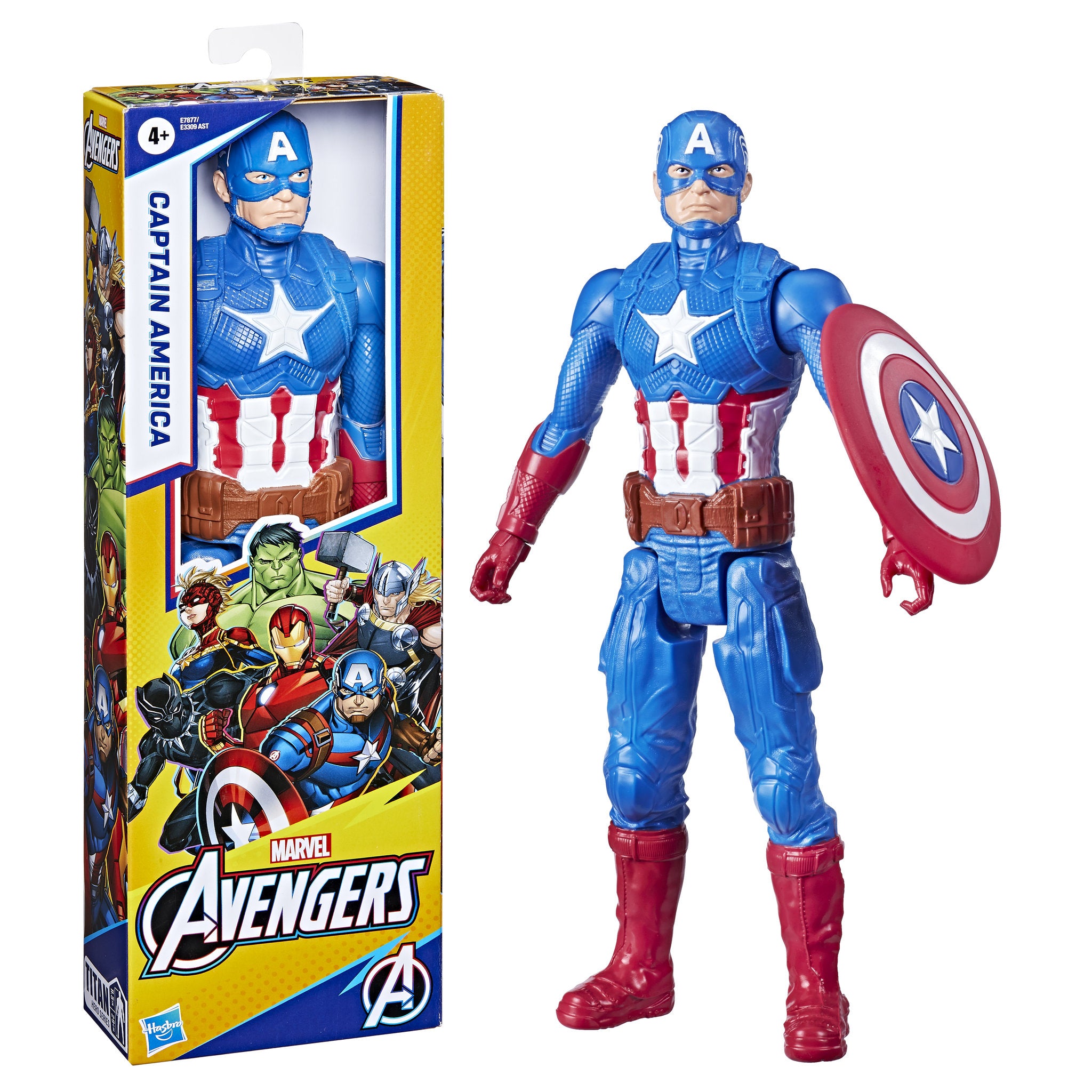Marvel Avengers Titan Hero 12 Inch Action Figure - Captain America