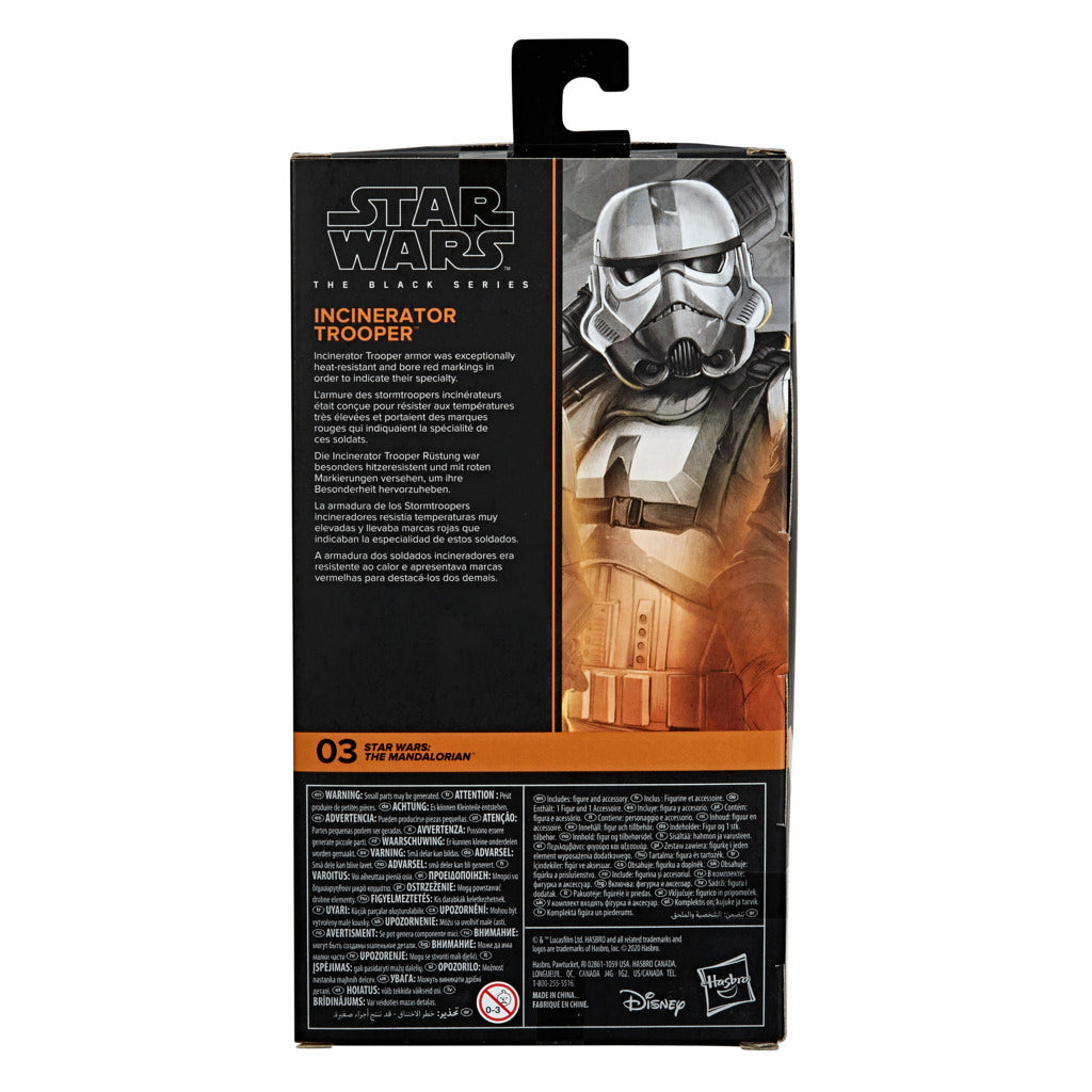 Star Wars The Black Series 6 Inch Action Figure - Incinerator Trooper - Toyworld Australia