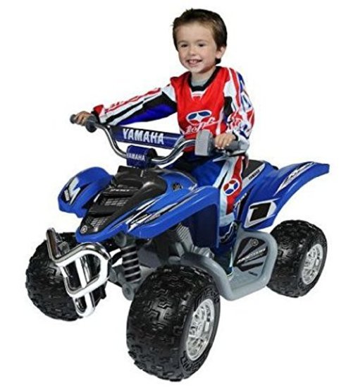 Yamaha 12 Volt Raptor Atv Blue