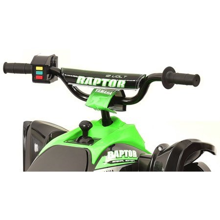 Yamaha 12 Volt Raptor ATV Green
