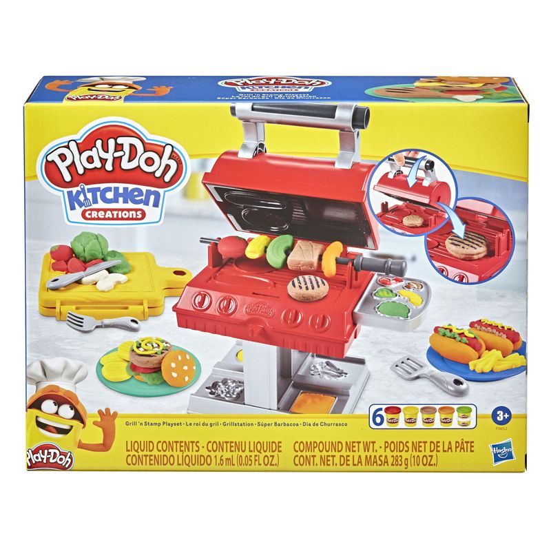 Play-Doh Kitchen Creations Grill 'N Stamp Playset