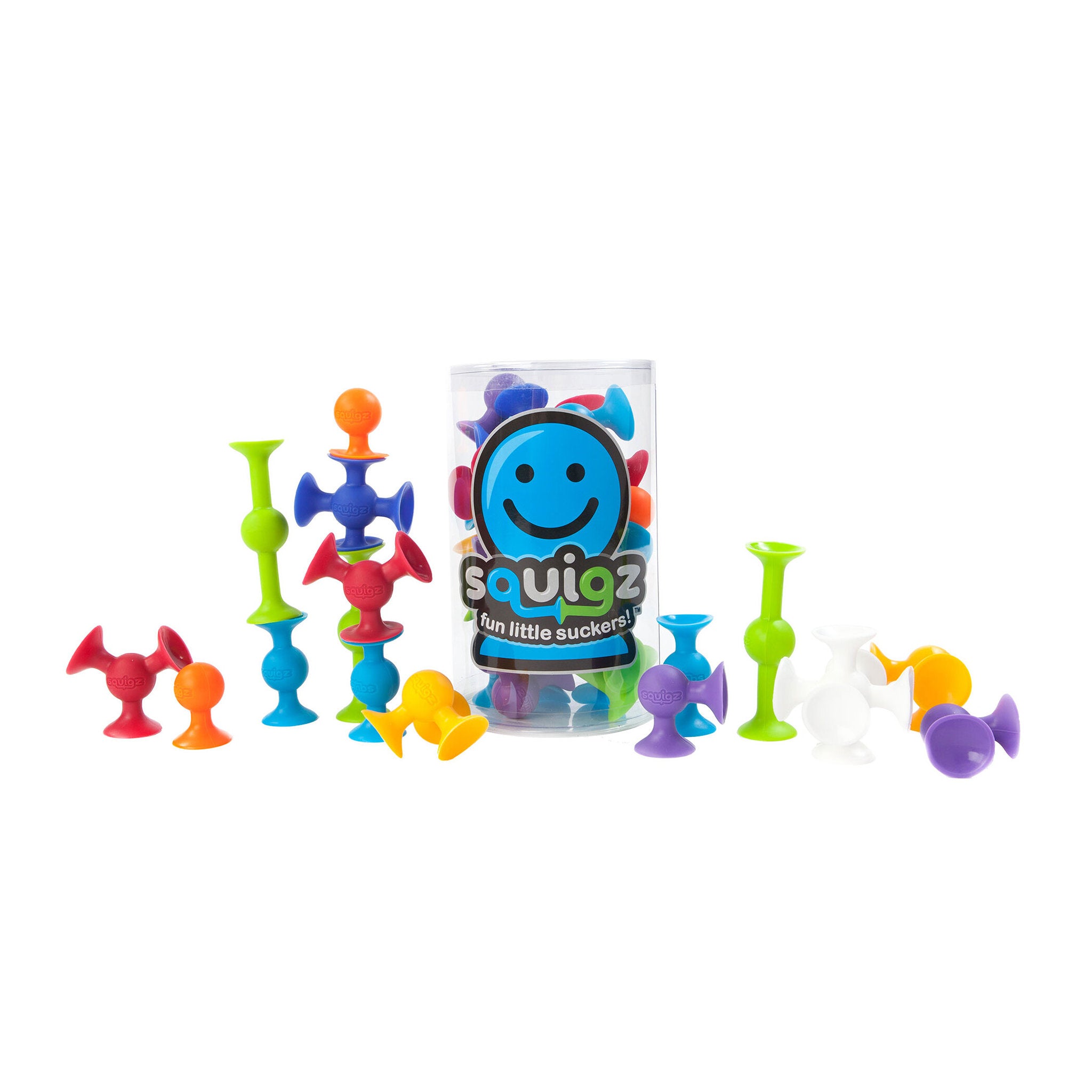 Fat Brain Toys Squigz 24 Piece Starter Set
